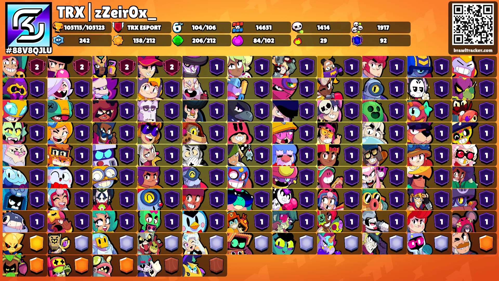 TRX|zZeir0x_'s Ranks