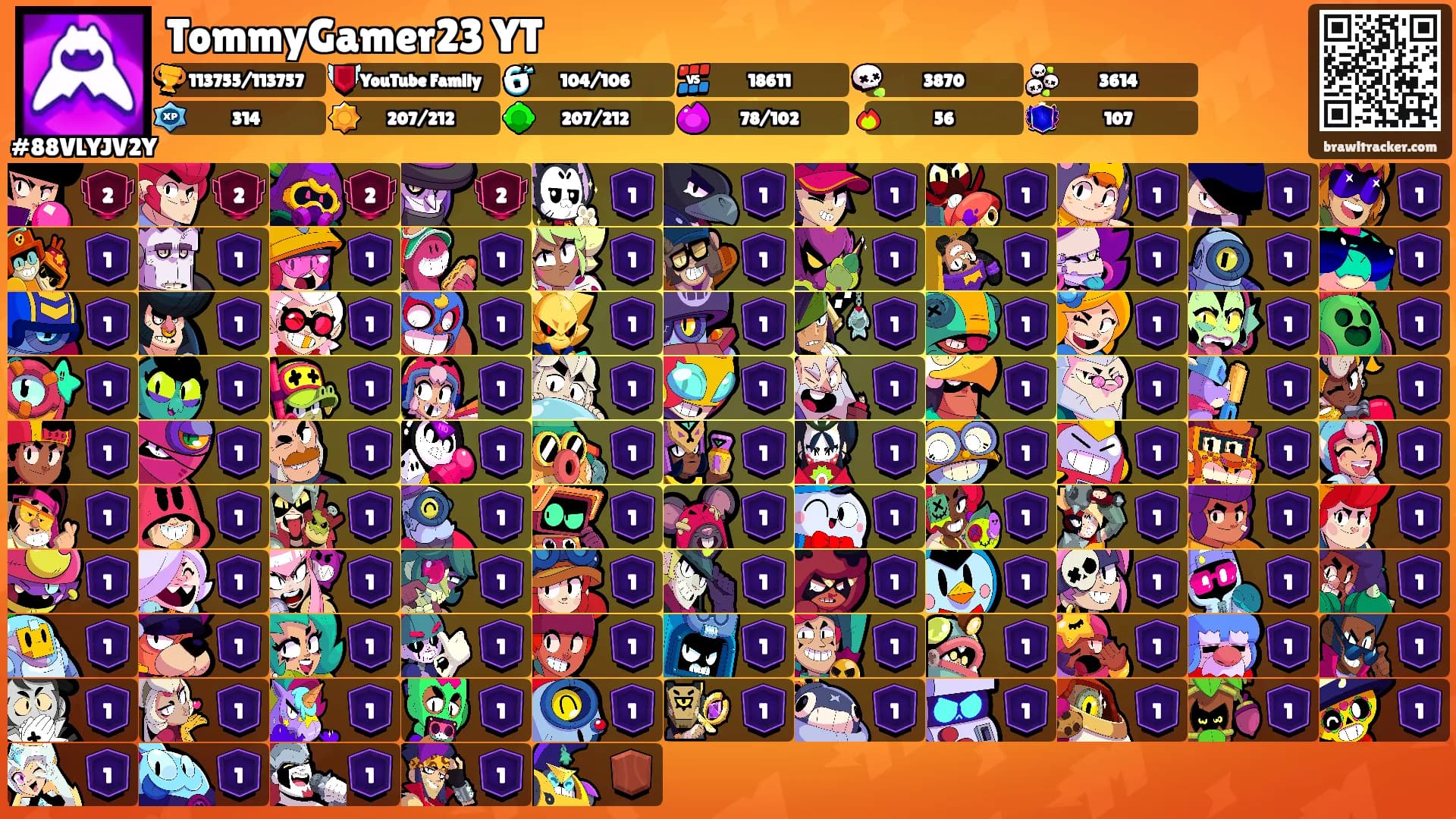 TommyGamer23 YT's Ranks