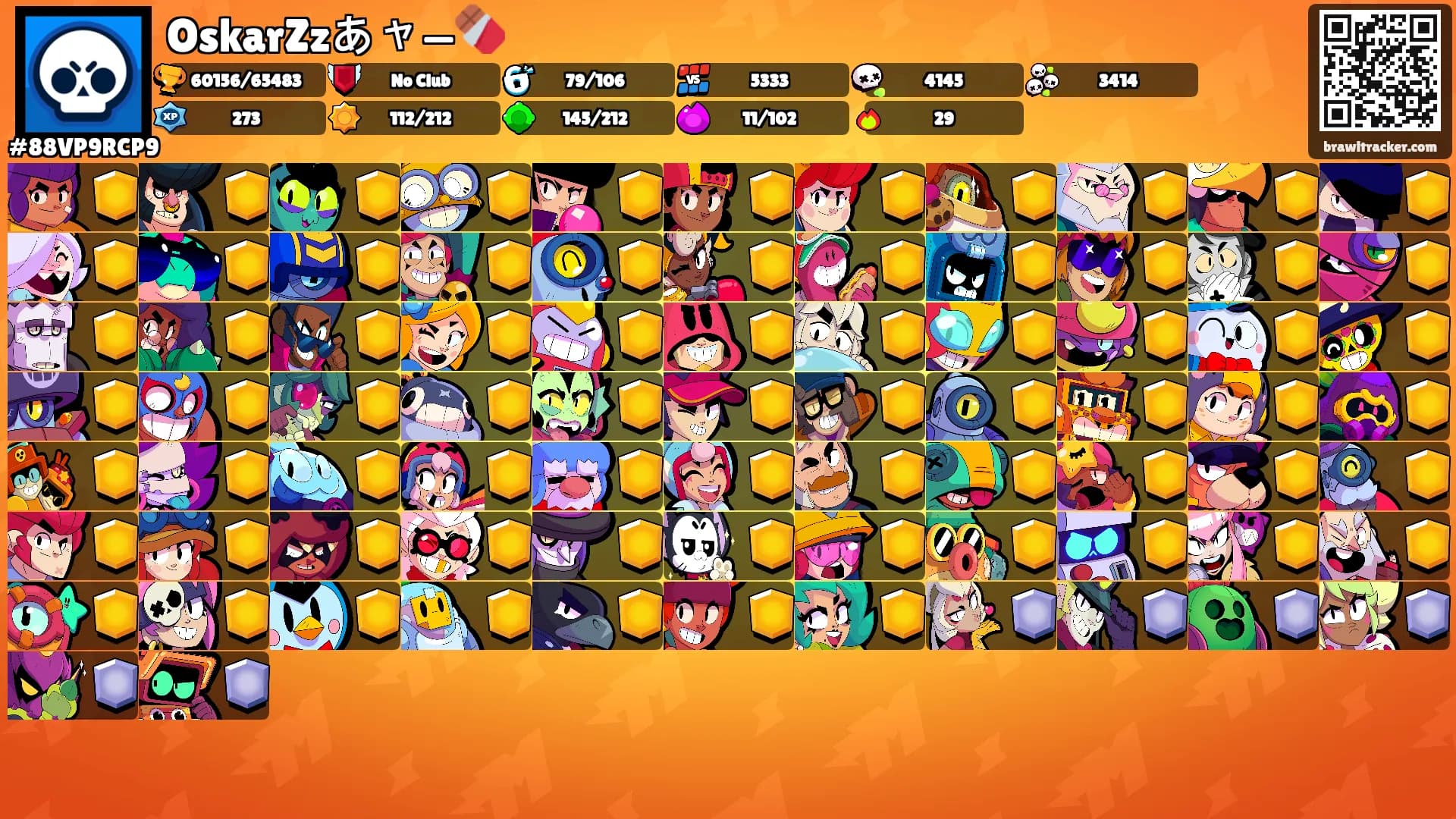 OskarZzあャ—🍫's Ranks