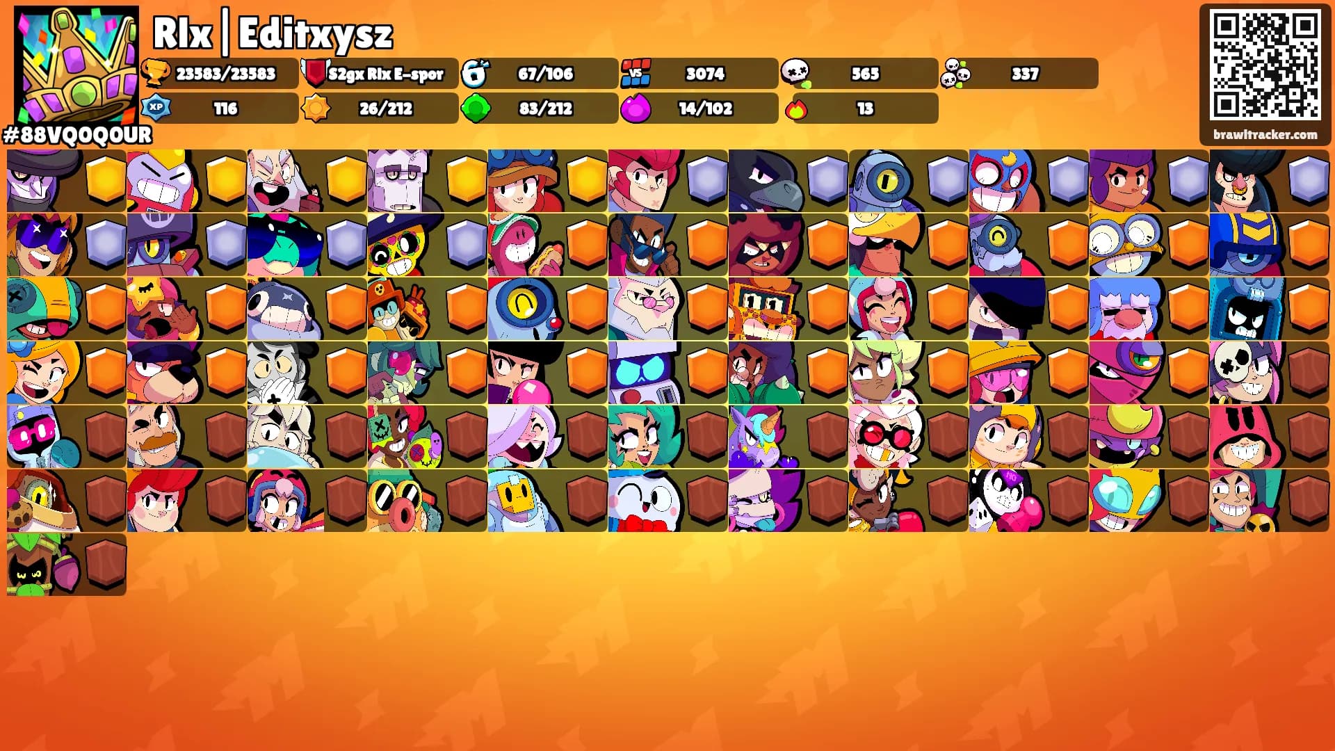 Rlx|Editxysz's Ranks