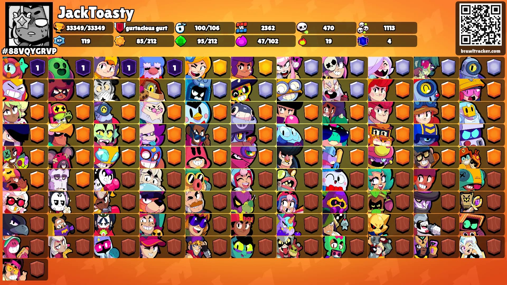 JackToasty's Ranks