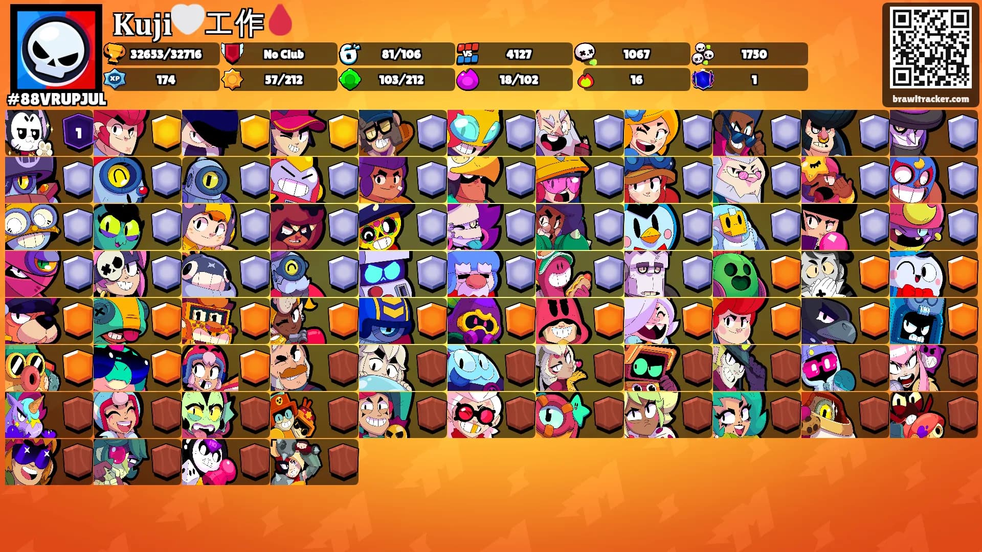 𝐊𝐮𝐣𝐢🤍工作🩸's Ranks