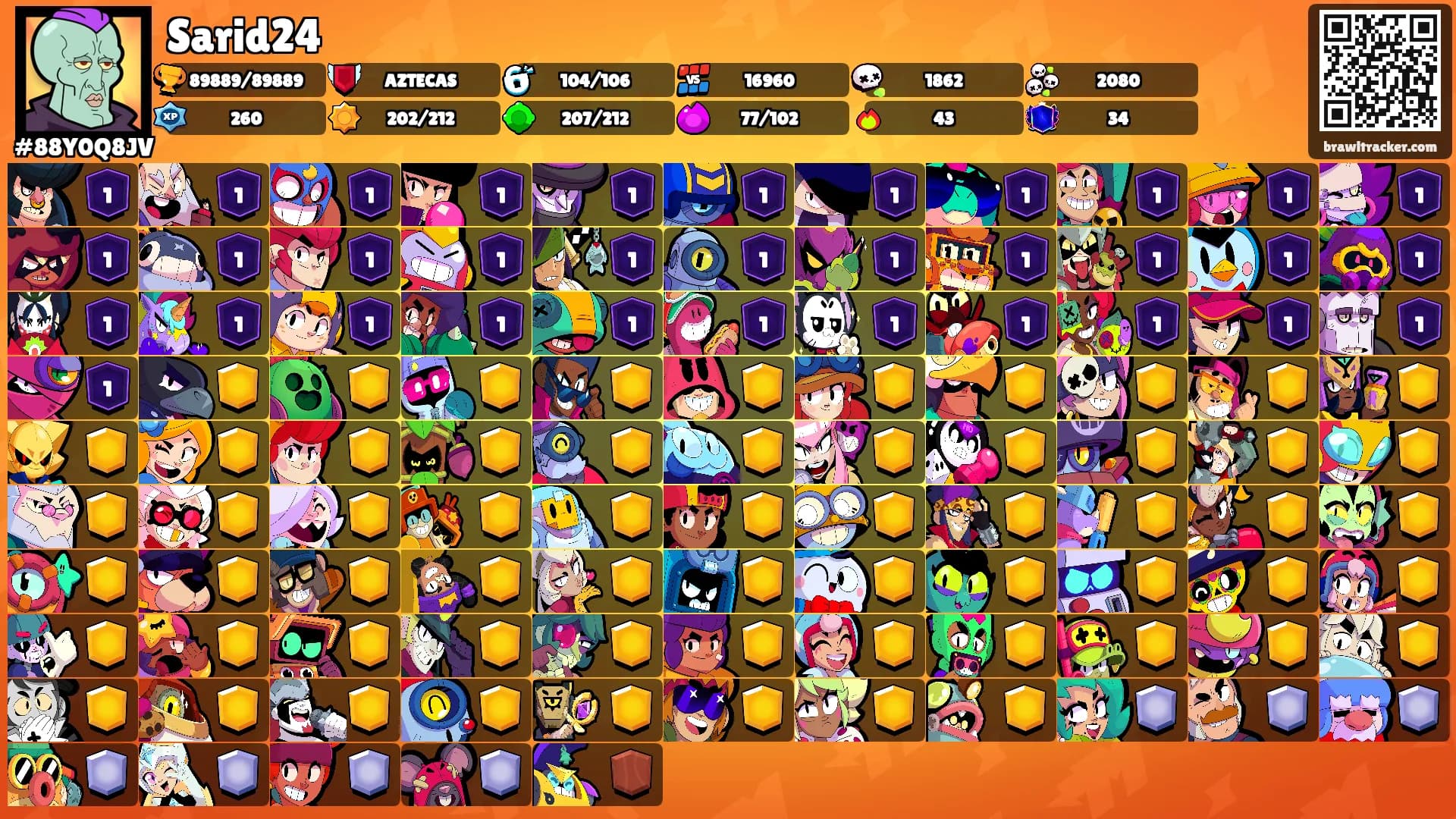 Sarid24's Ranks