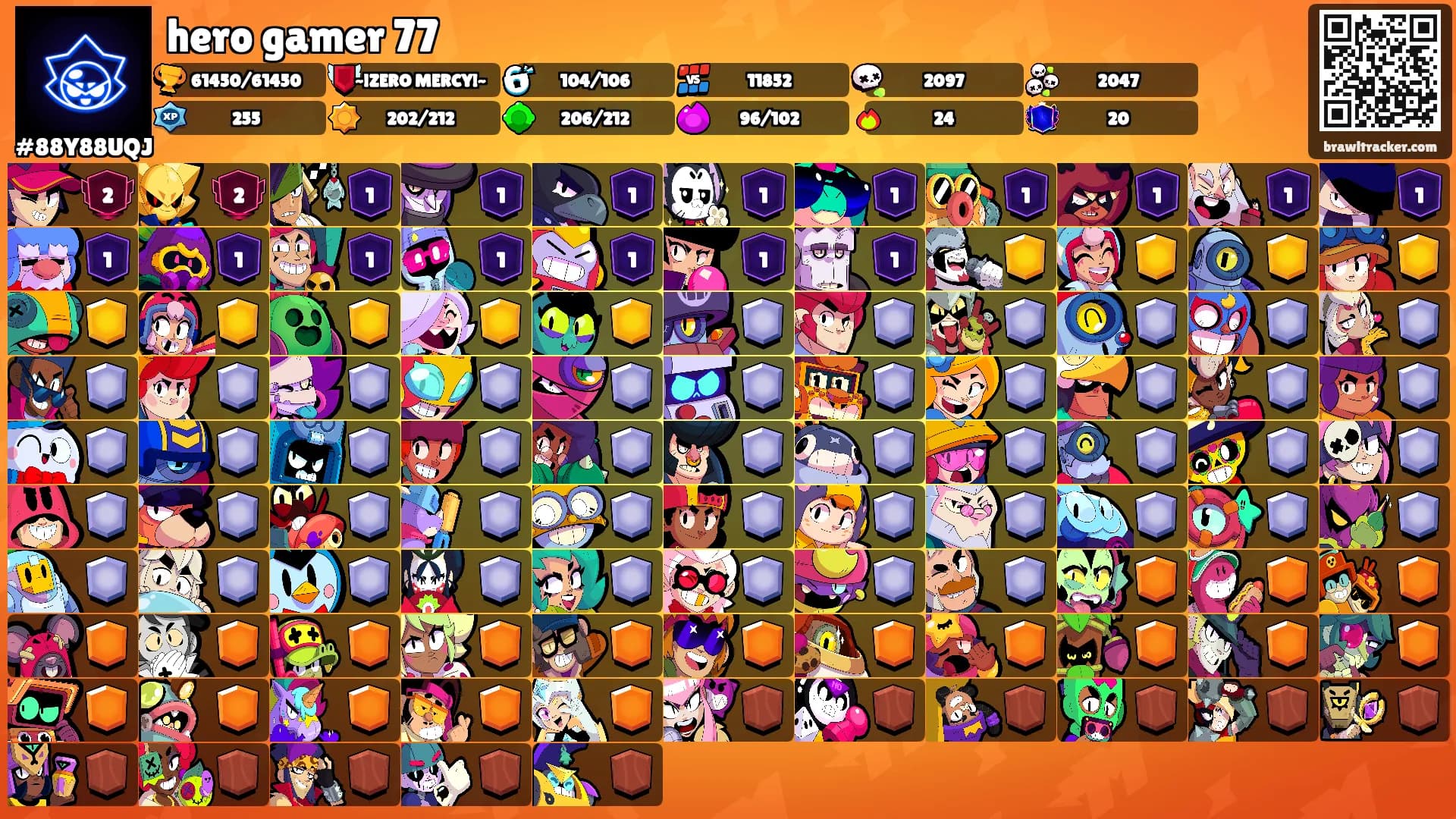 hero gamer 77's Ranks