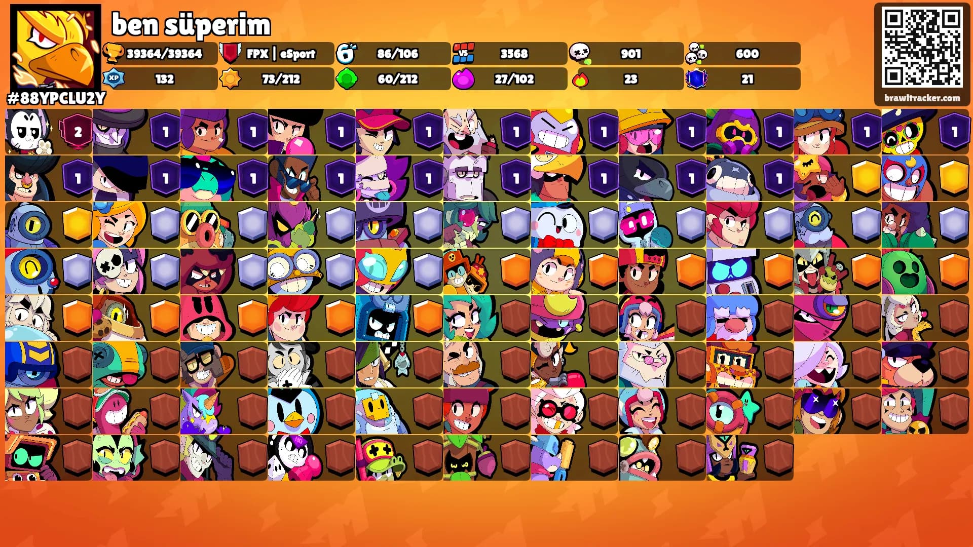 ben süperim's Ranks