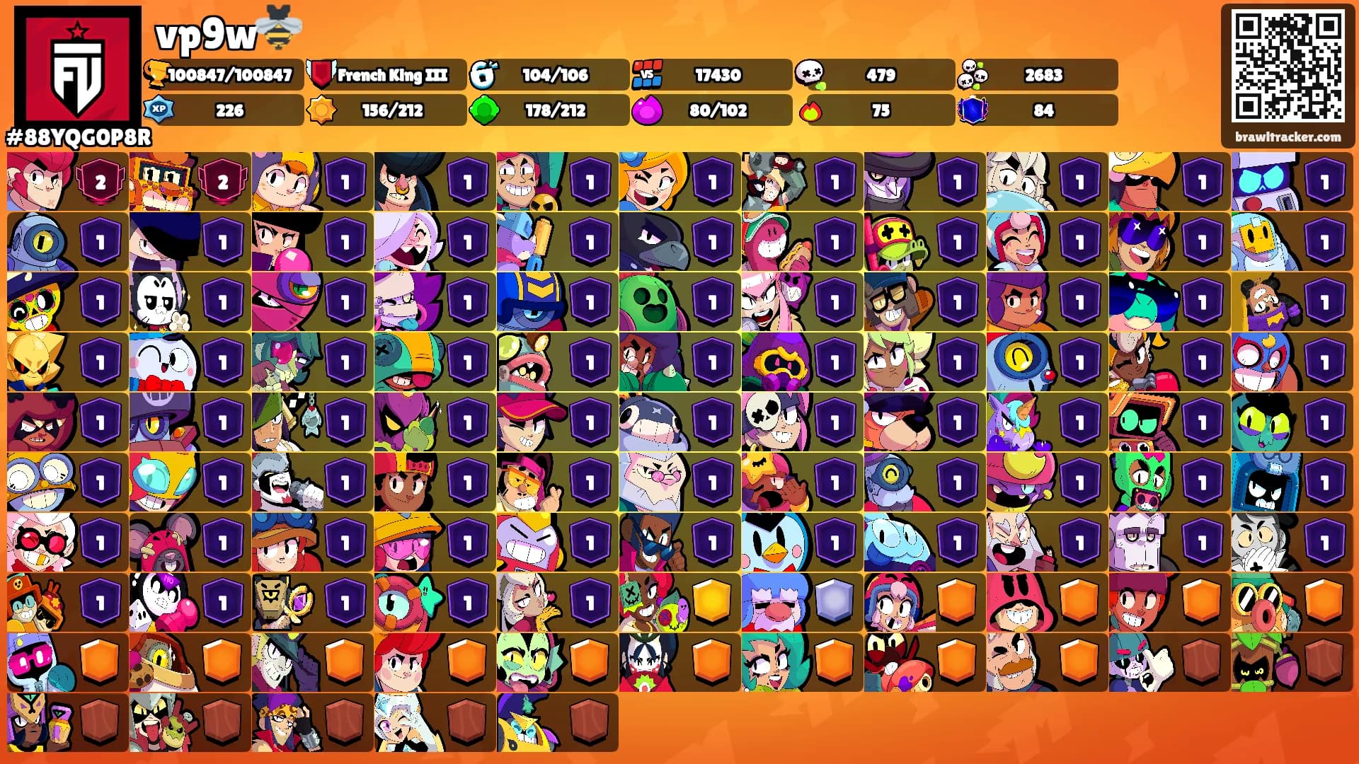vp9w🐝's Ranks