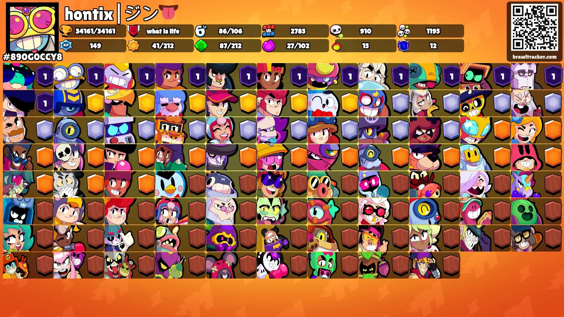 hontix|ジン👅's Ranks
