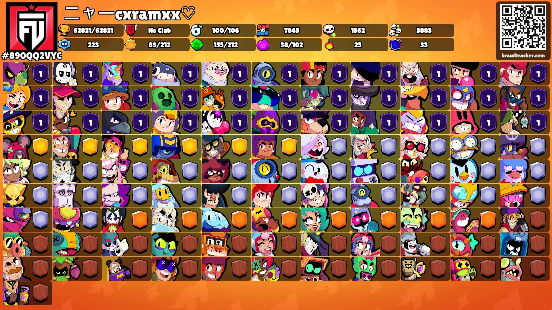 ニャーcxramxx♡'s Ranks