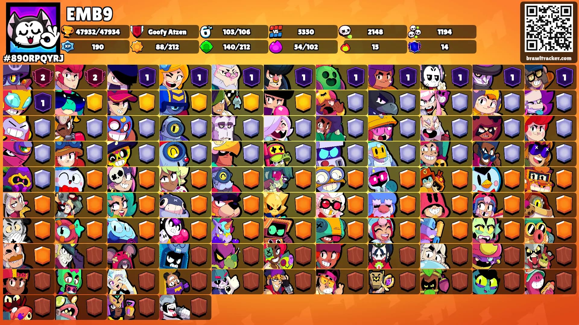 EMB9's Ranks