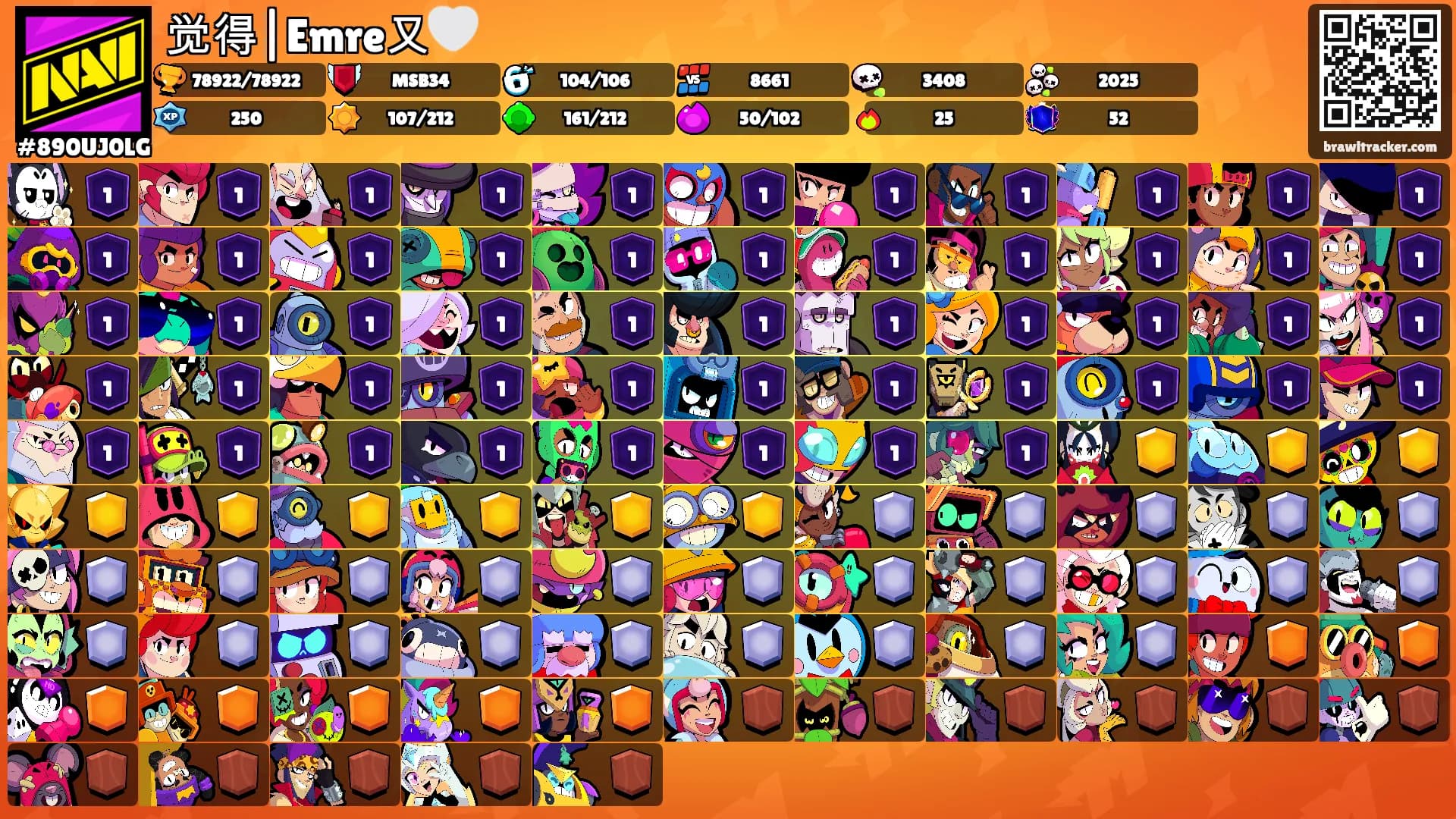 觉得|Emre又🤍's Ranks