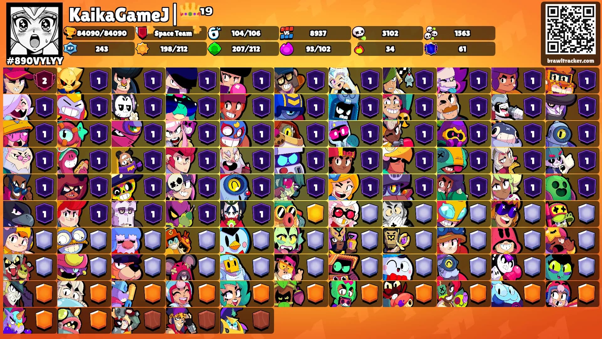 KaikaGameJ|👑¹⁹'s Ranks