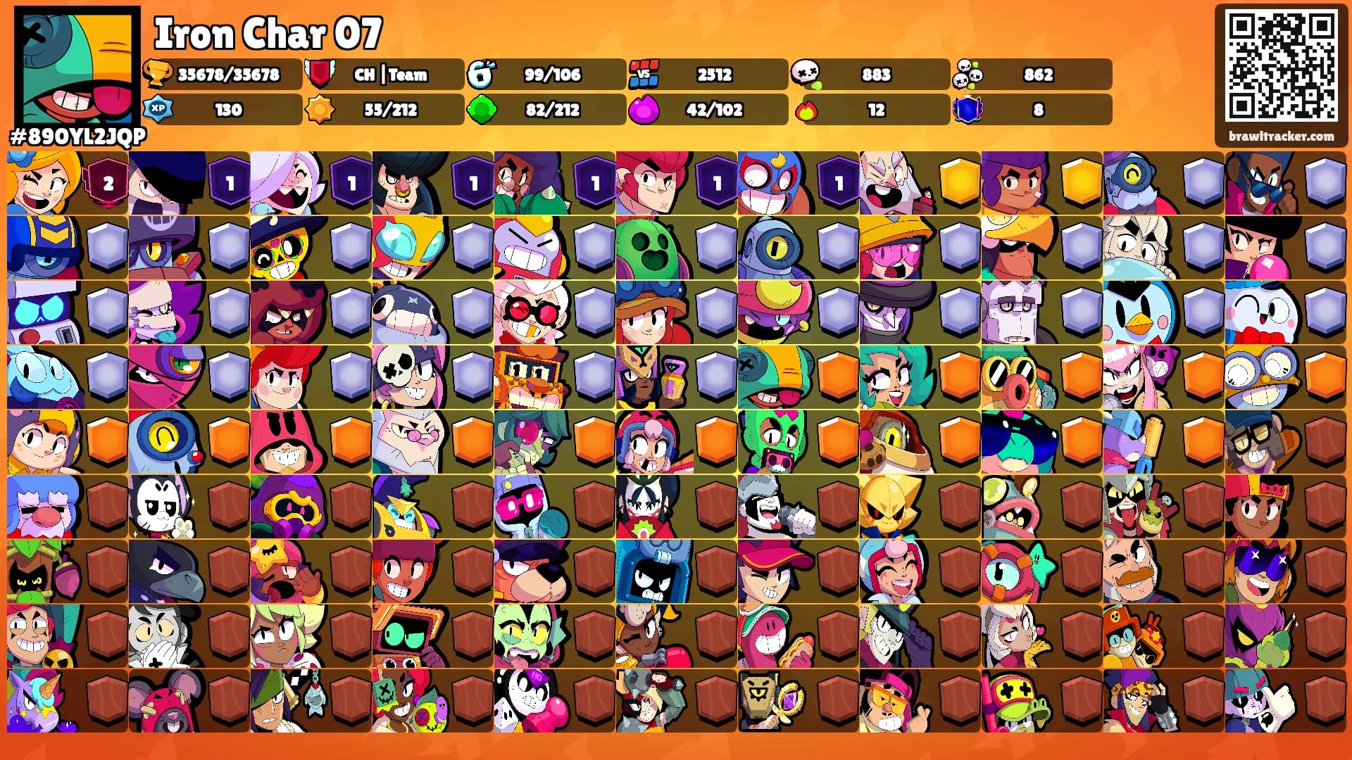 Iron Char 07's Ranks