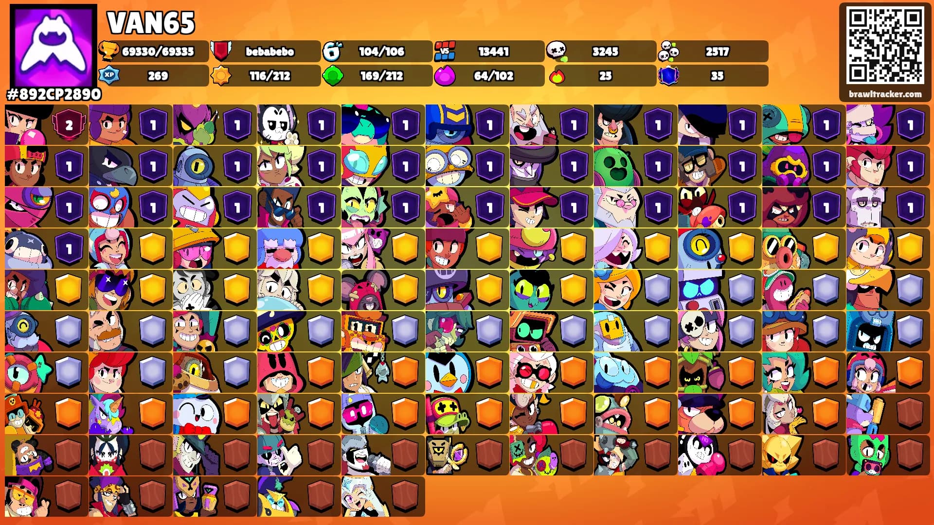 VAN65's Ranks