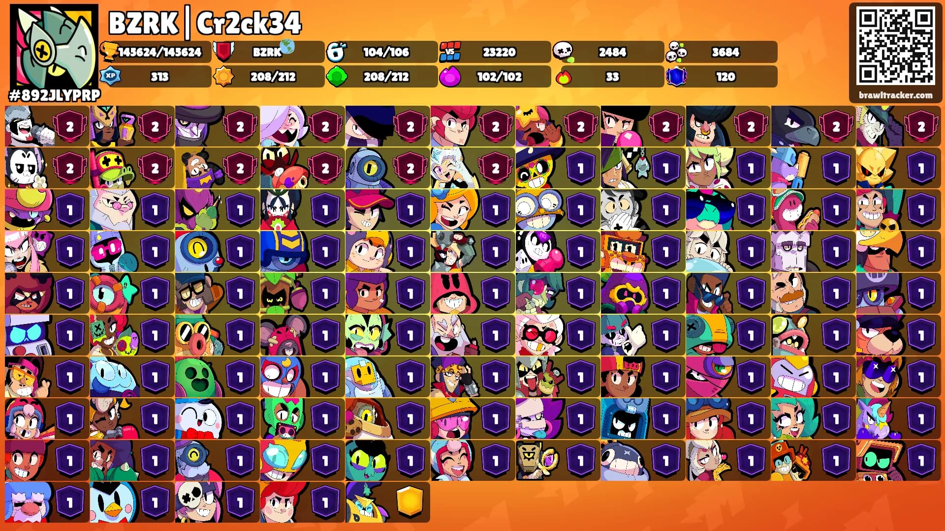 BZRK|Cr2ck34's Ranks