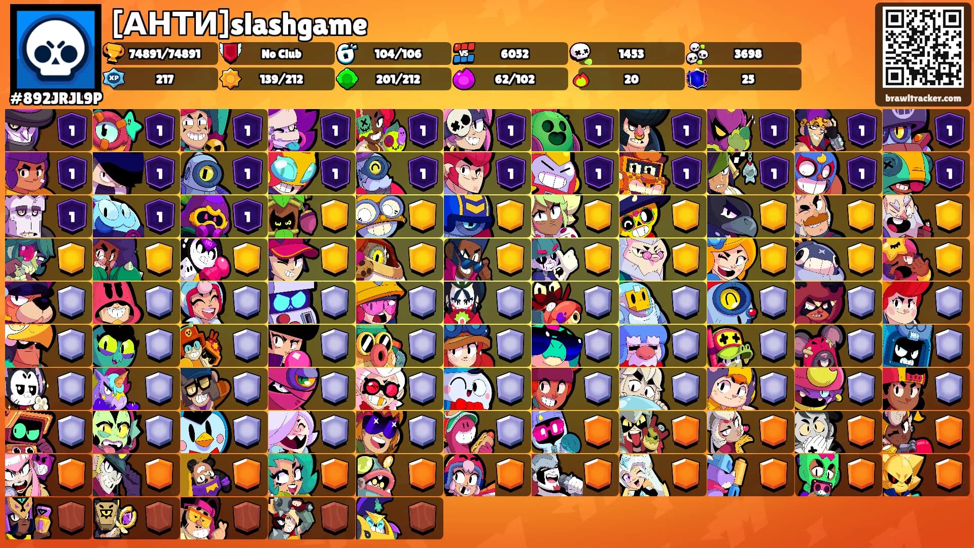 [АНТИ]slashgame's Ranks