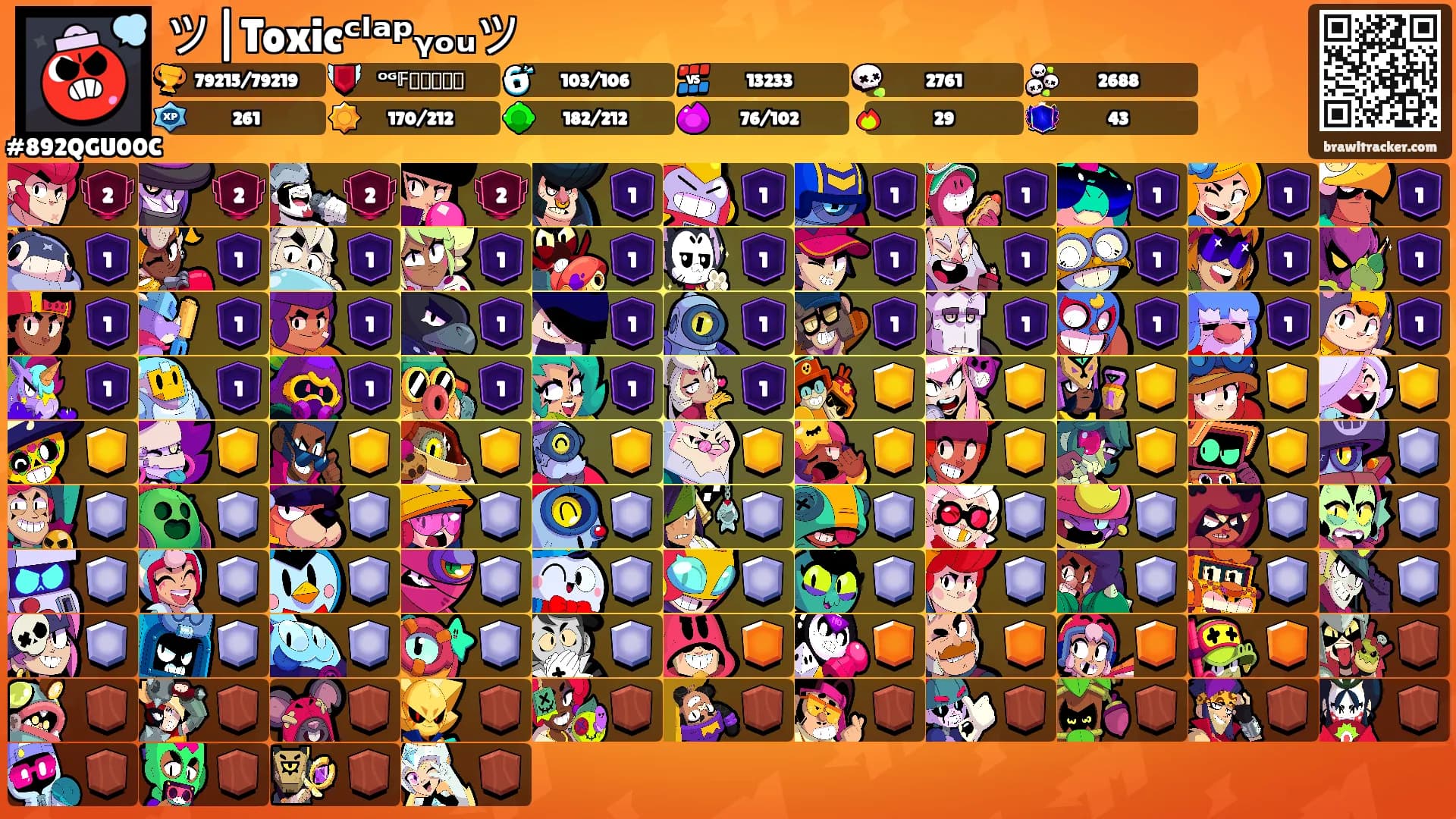 ツ|Toxicᶜˡᵃᵖᵧₒᵤツ's Ranks