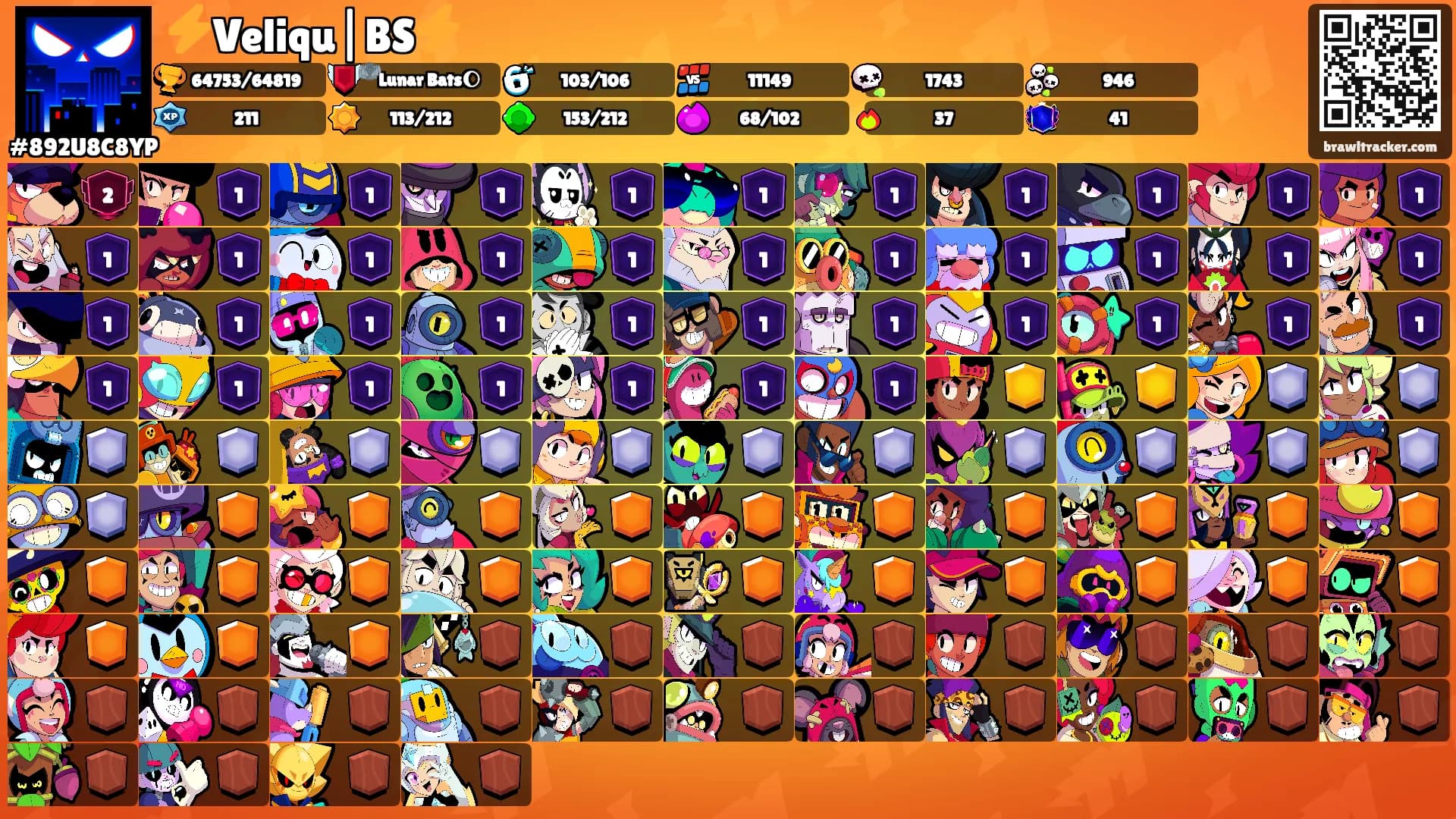 ⚡️Veliqu|BS⚡️'s Ranks