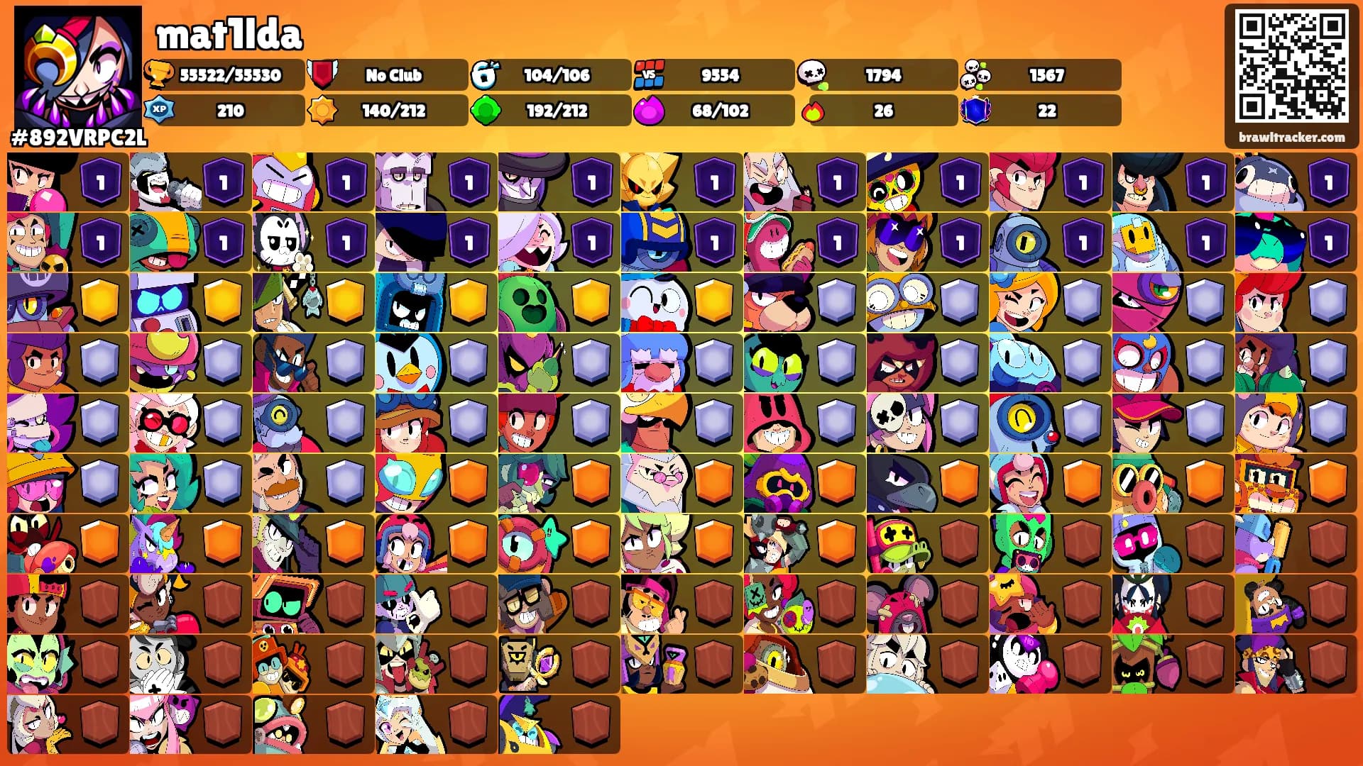 mat1lda's Ranks