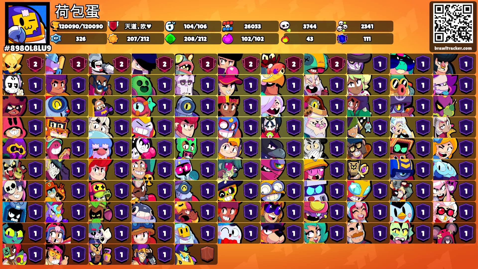 荷包蛋's Ranks