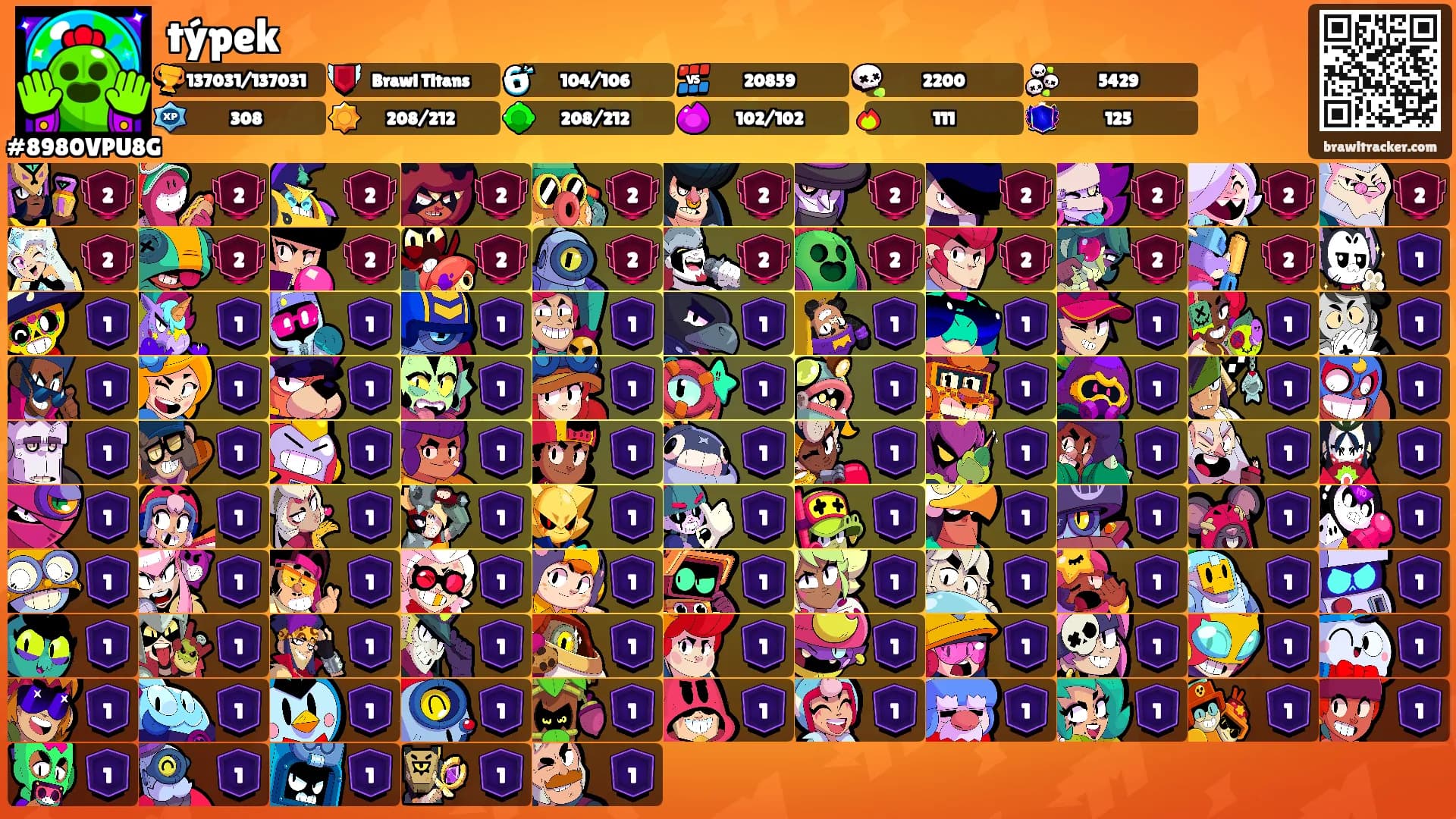 týpek's Ranks