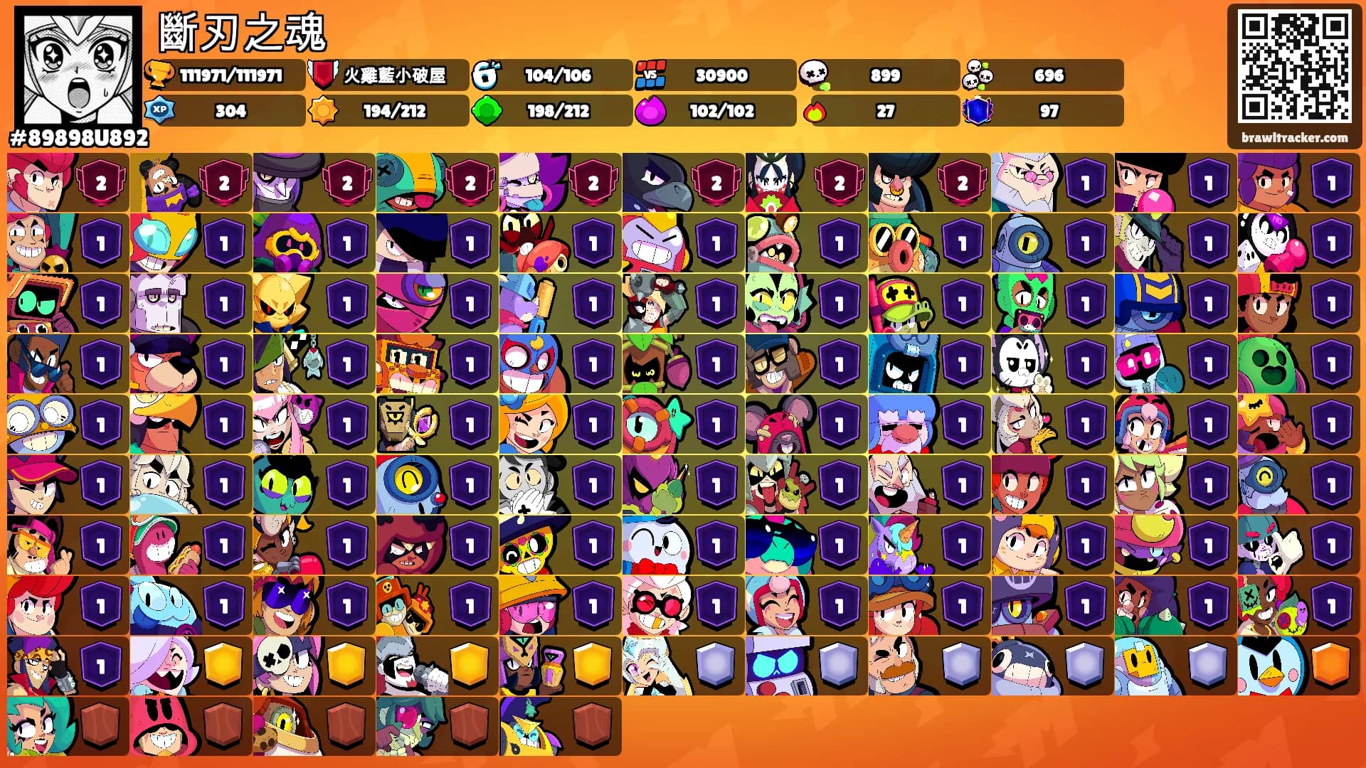 斷刃之魂's Ranks