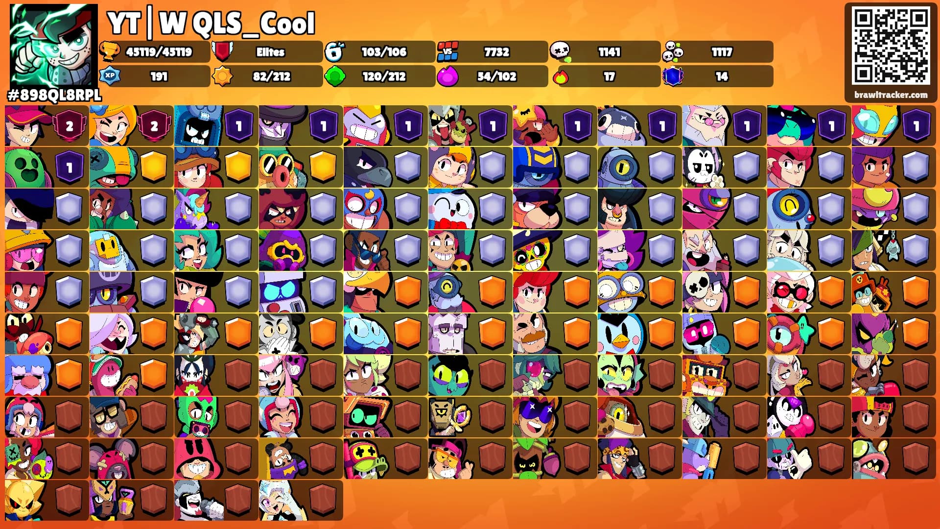 YT|W QLS_Cool's Ranks