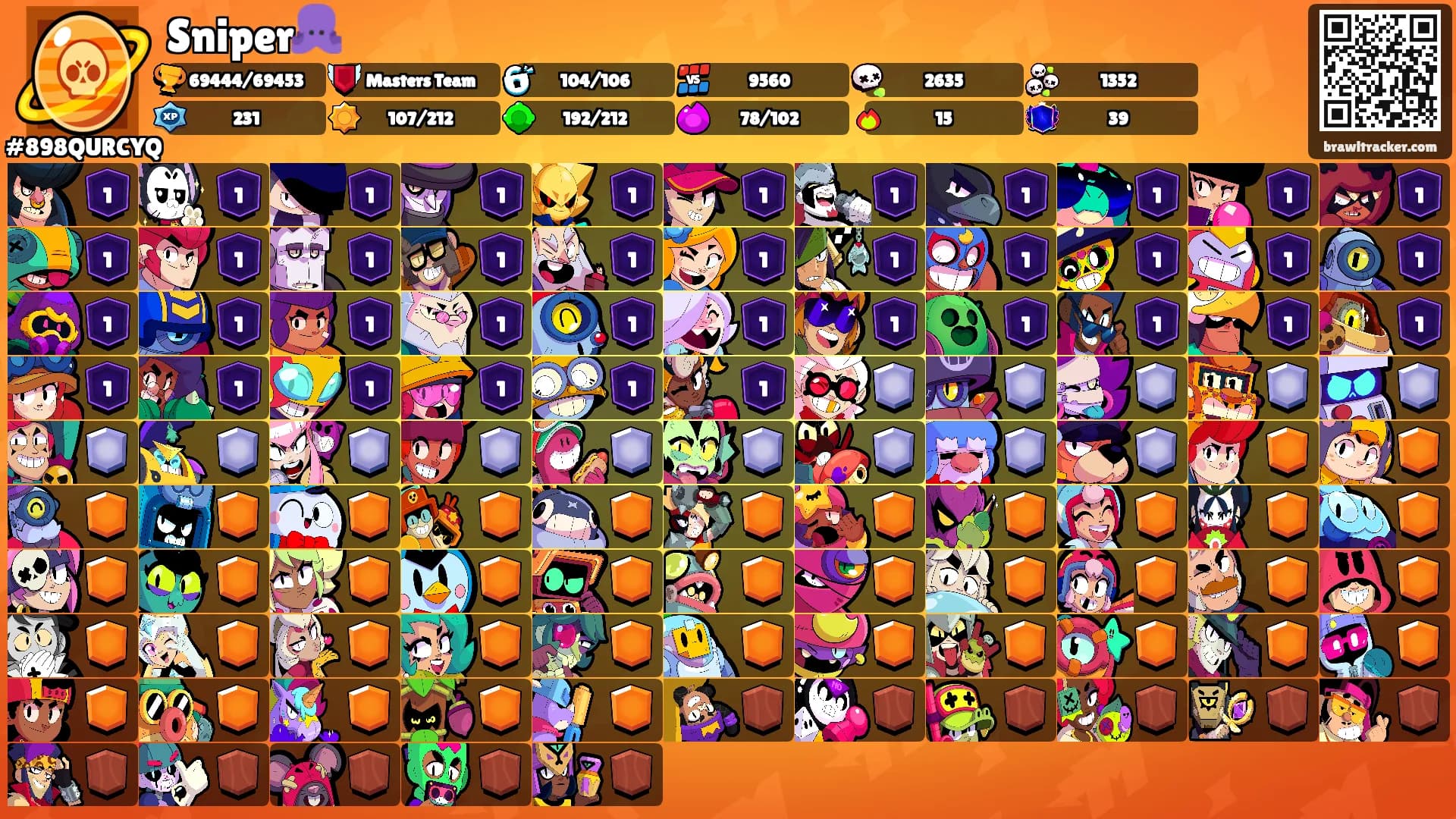 Sniper🐙's Ranks