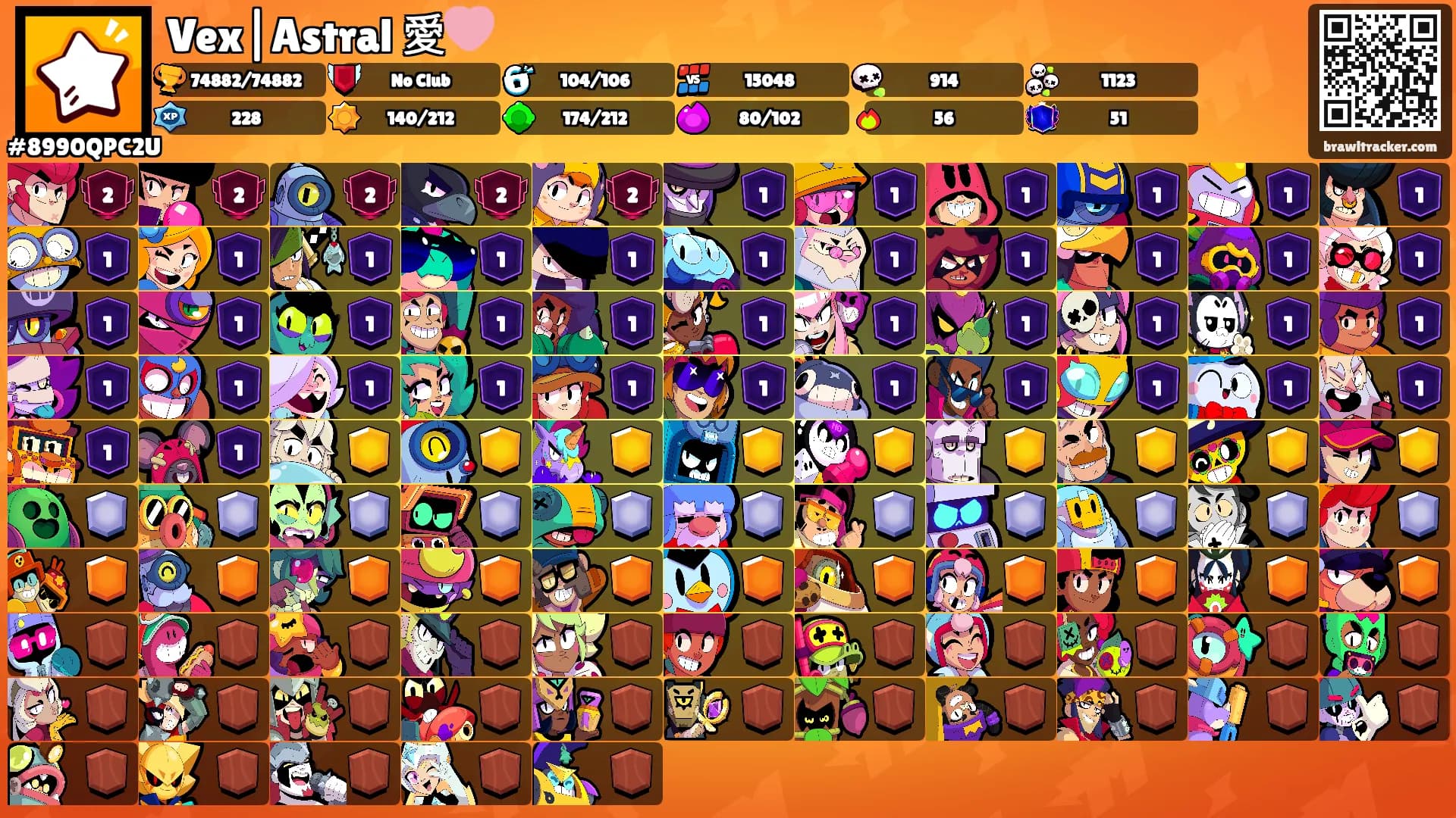 Vex|Astral 愛🩷's Ranks