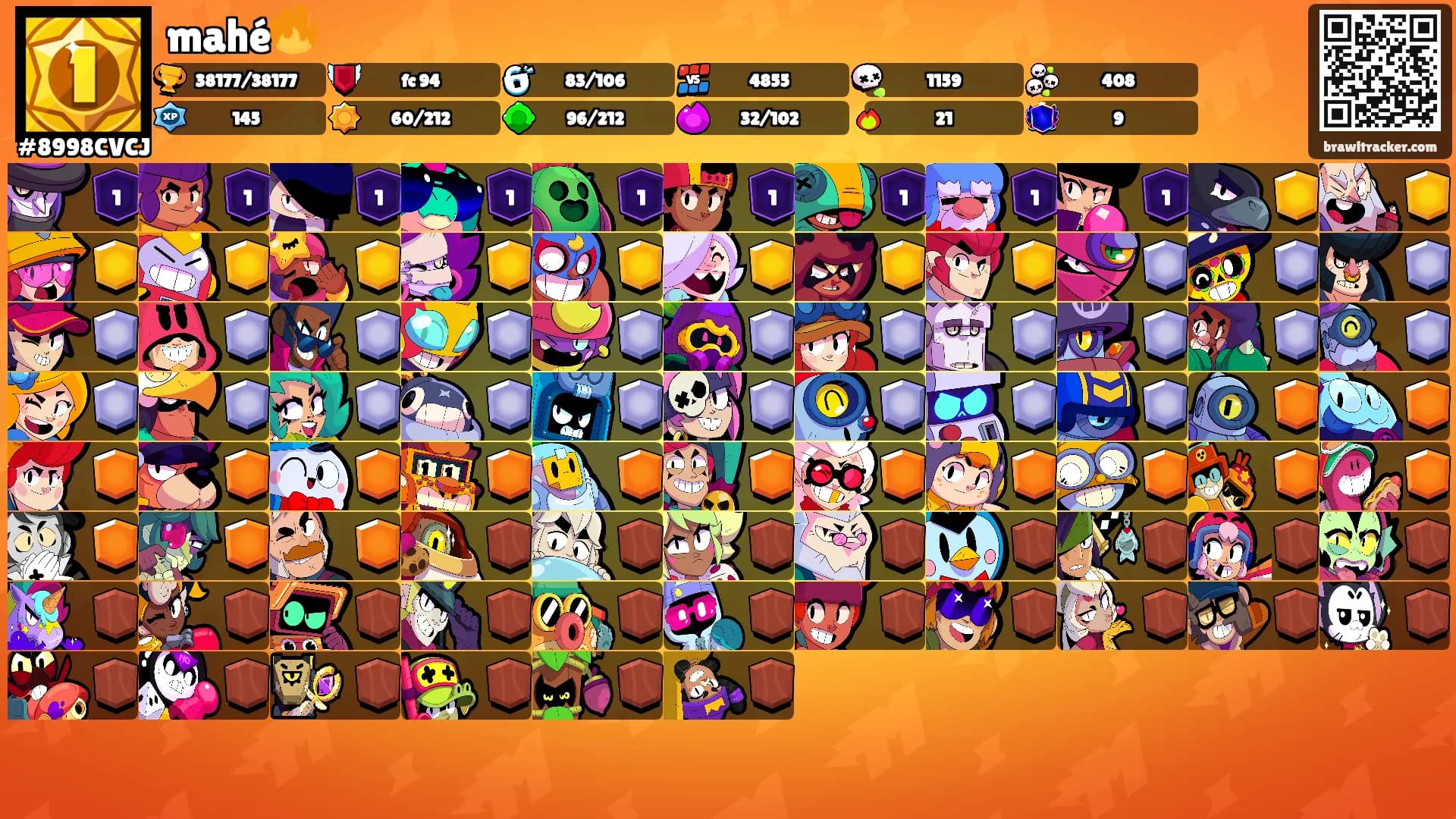 mahé🔥's Ranks