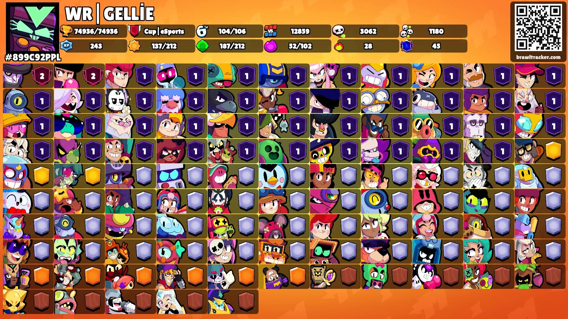 WR|GELLİE's Ranks