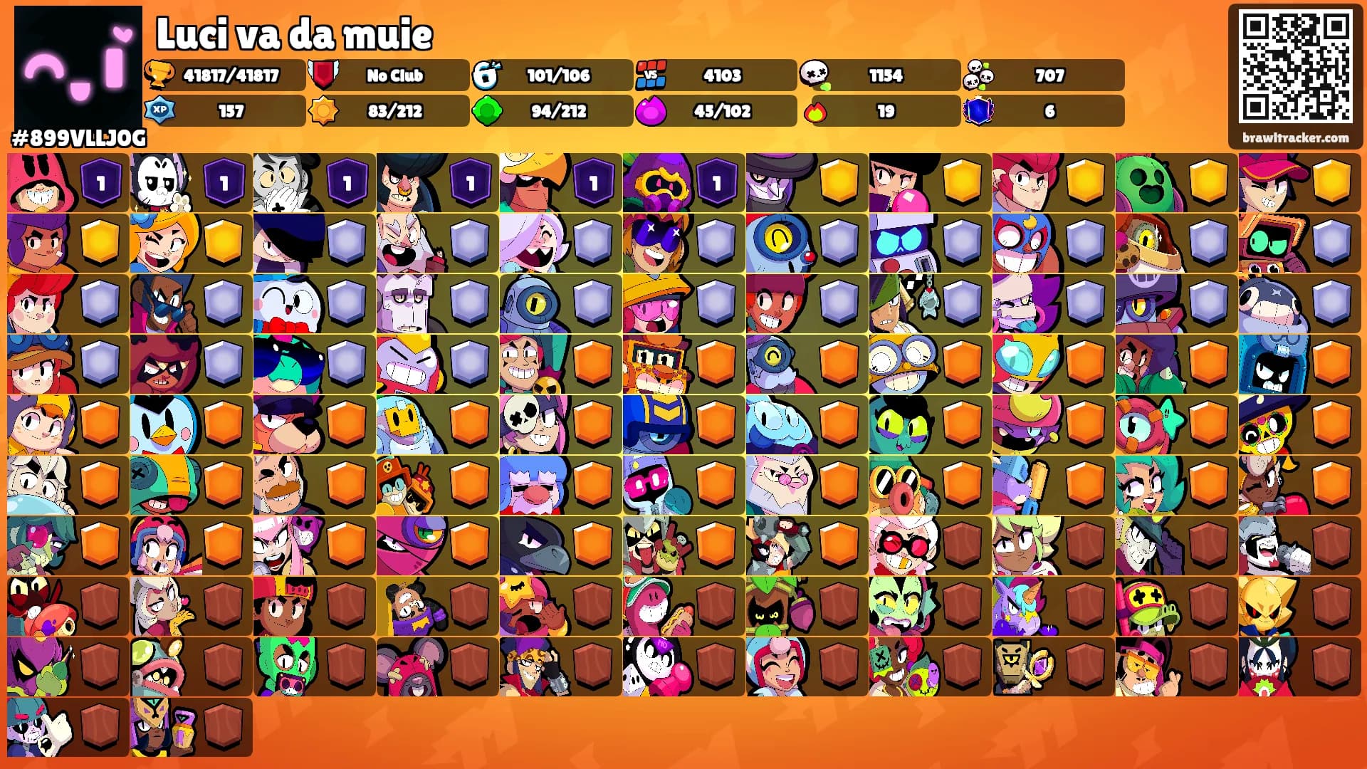 Luci va da muie's Ranks
