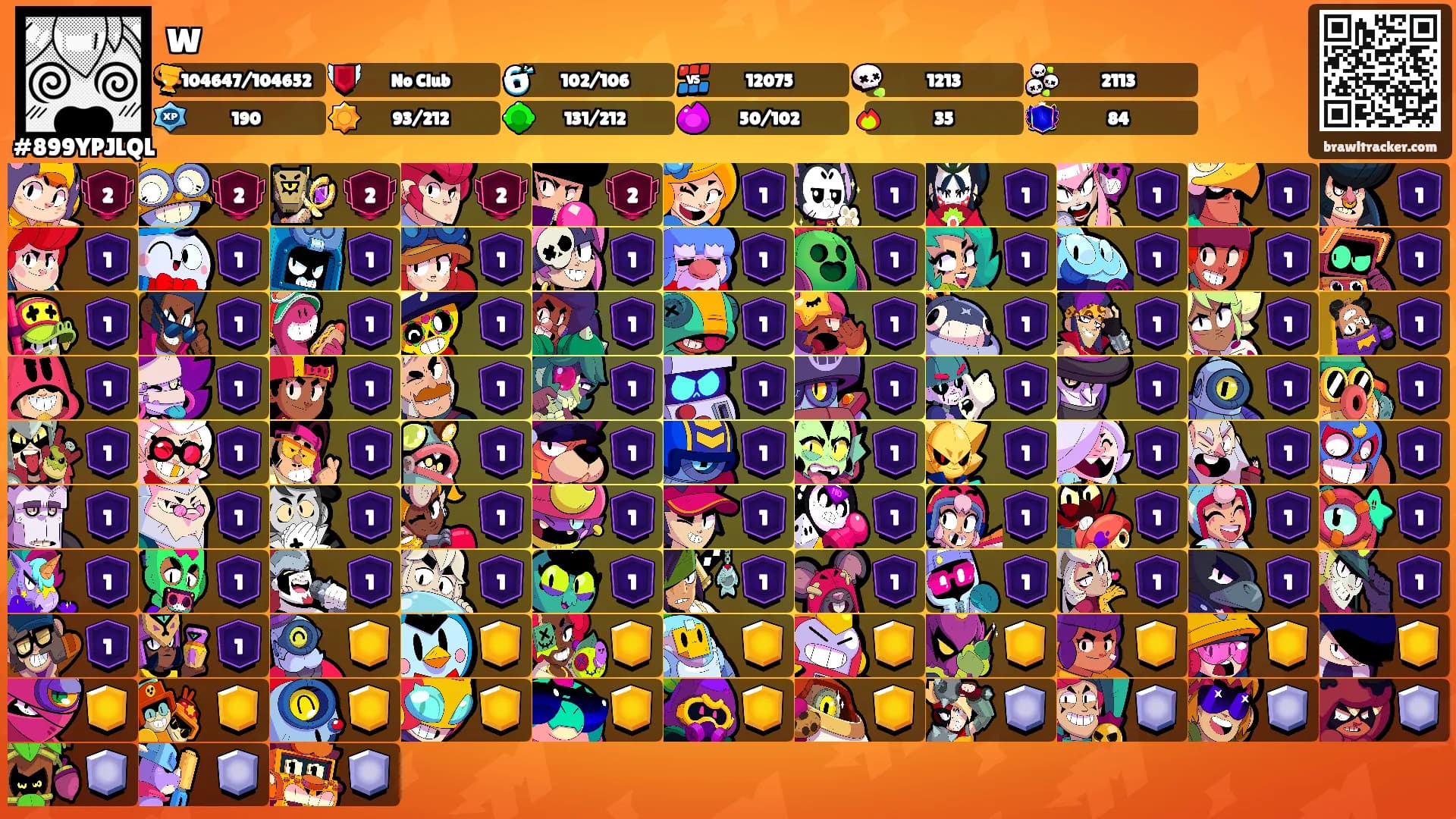 wㅤ's Ranks