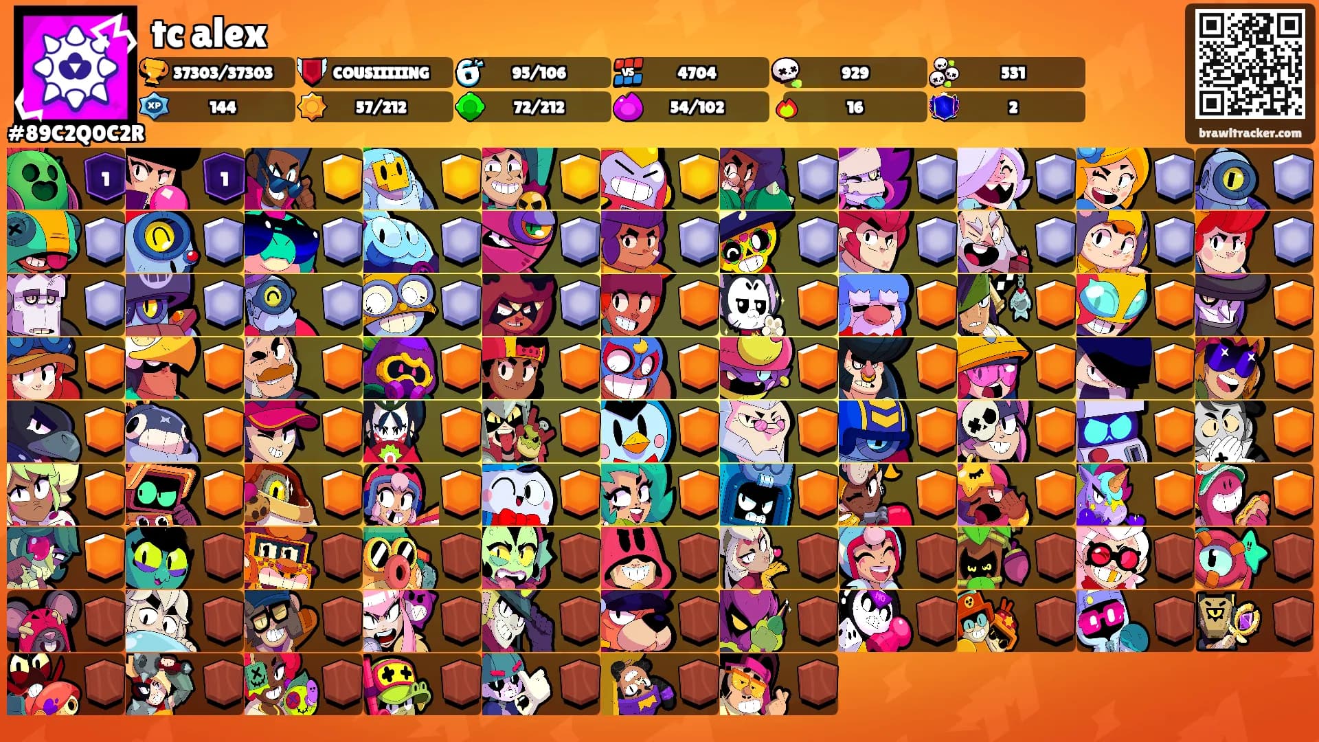 tc alex's Ranks