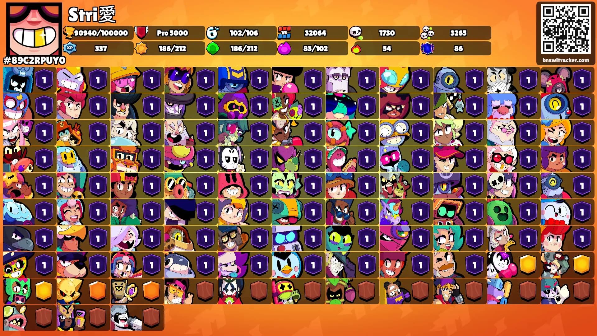 Stri愛's Ranks