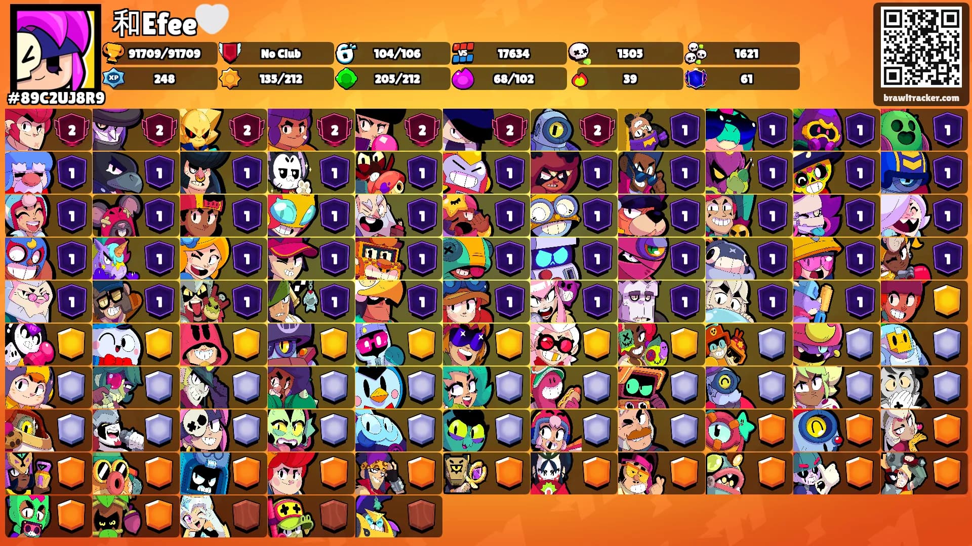 和Efee🤍's Ranks