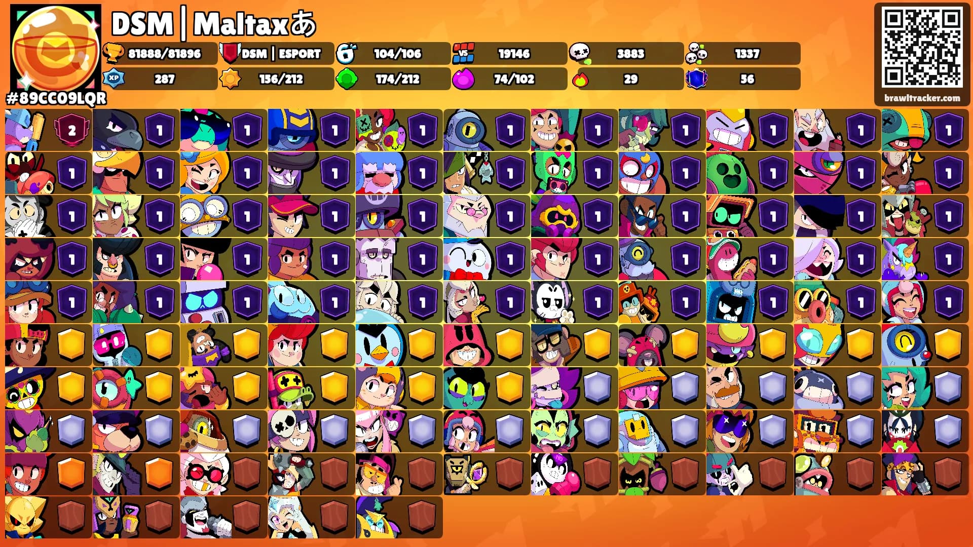 DSM|Maltaxあ's Ranks