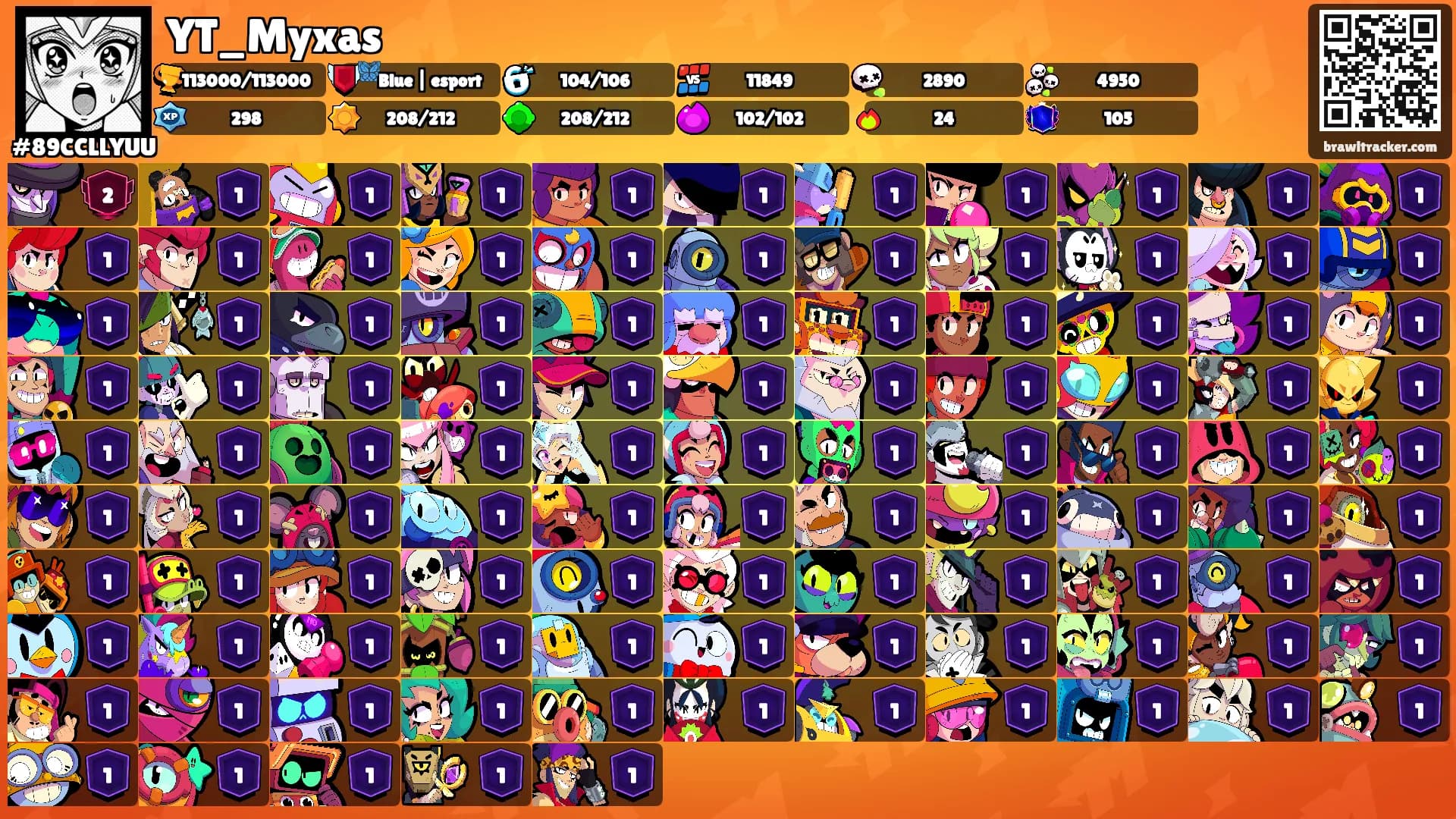 YT_Myxas's Ranks