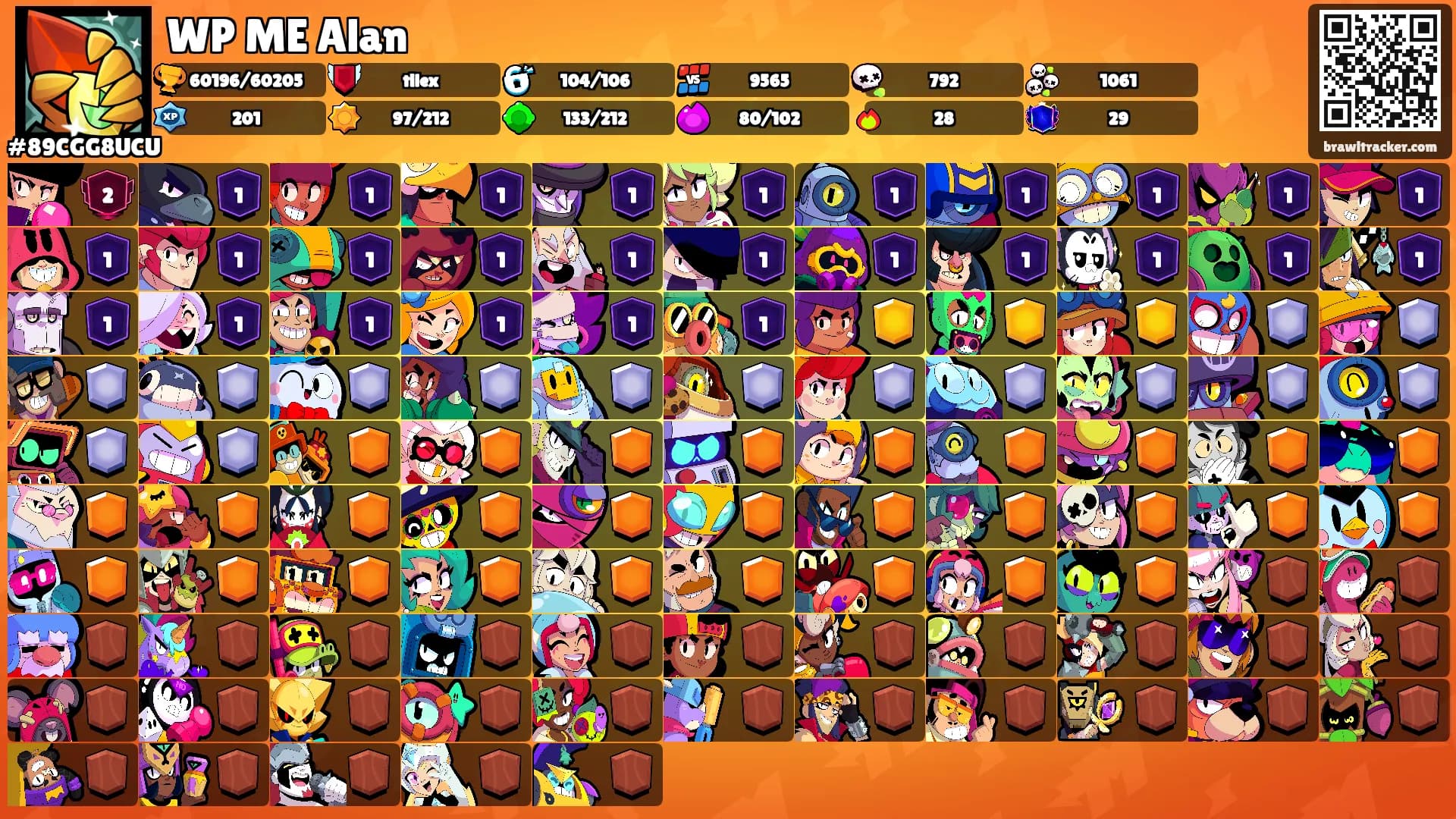WP ME Alan's Ranks