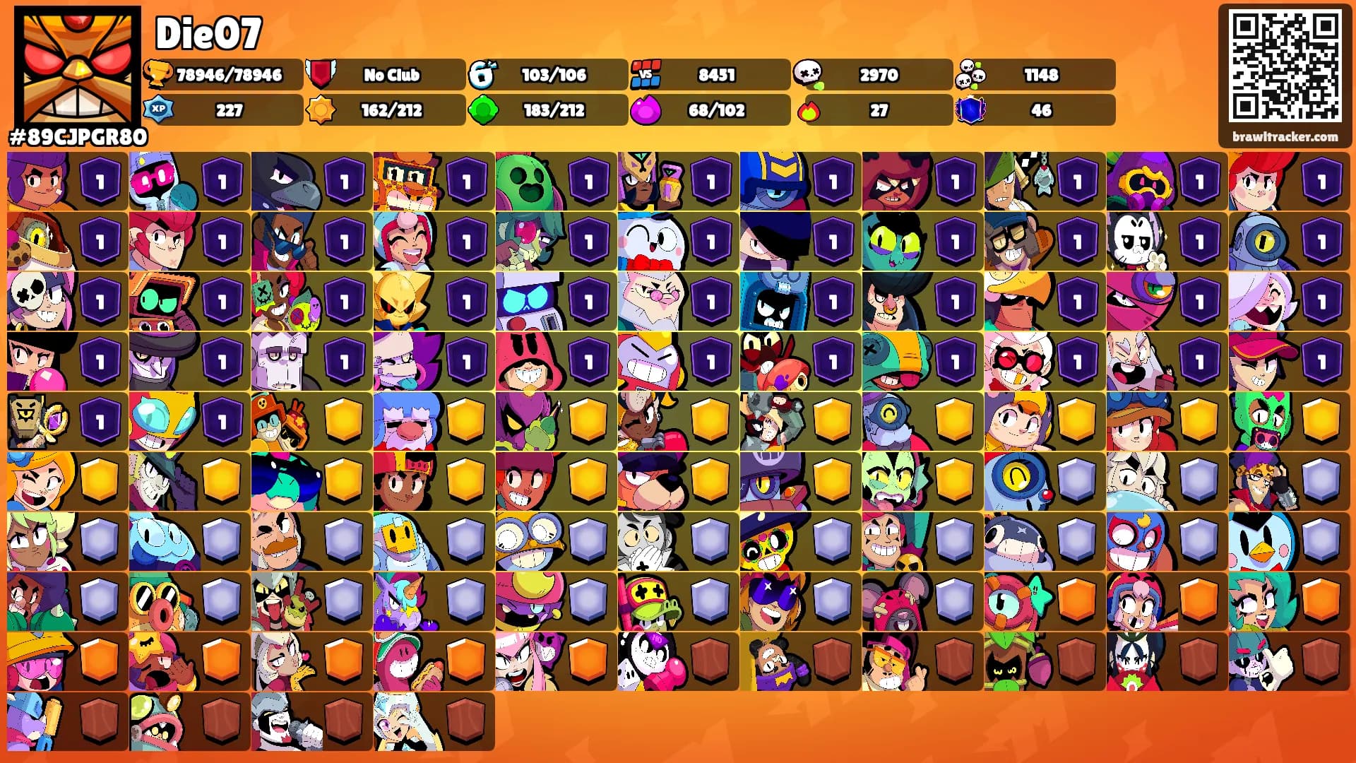 Die07's Ranks