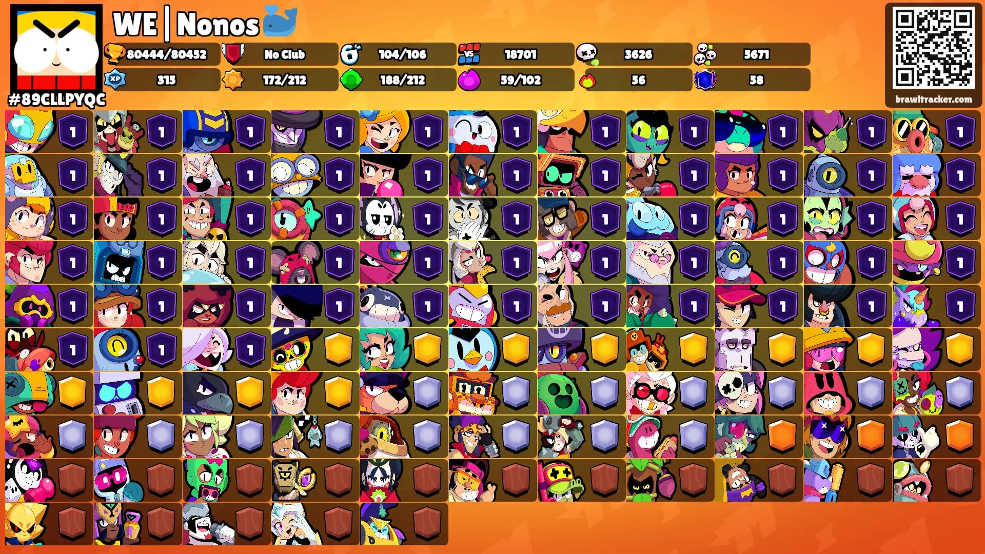 WE|Nonos 🐳's Ranks