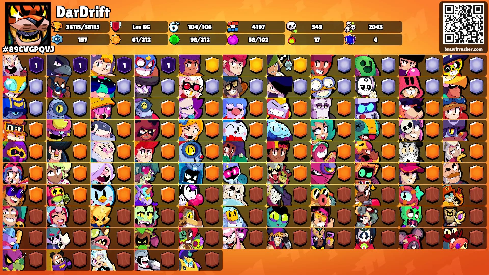 DarDrift's Ranks