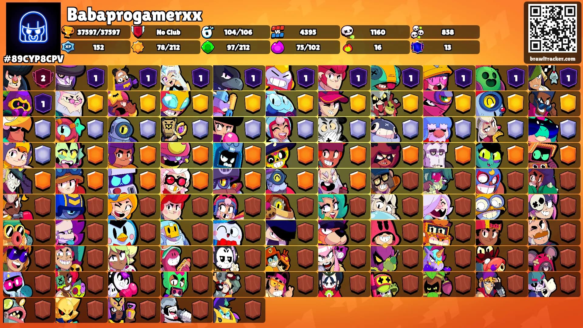 Babaprogamerxx's Ranks