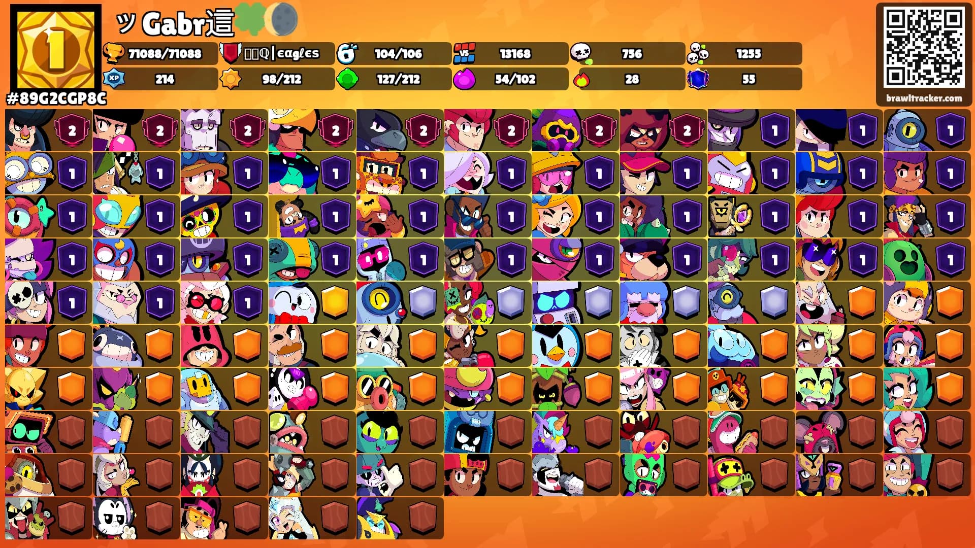 ッGabr這🍀🌘's Ranks