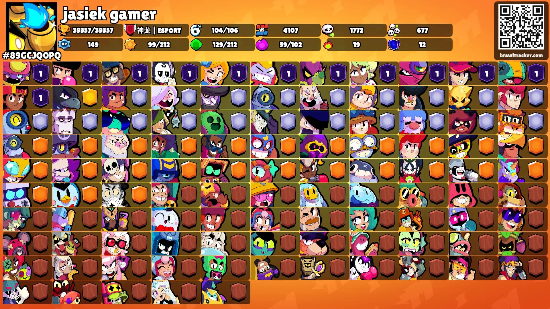 jasiek gamer's Ranks