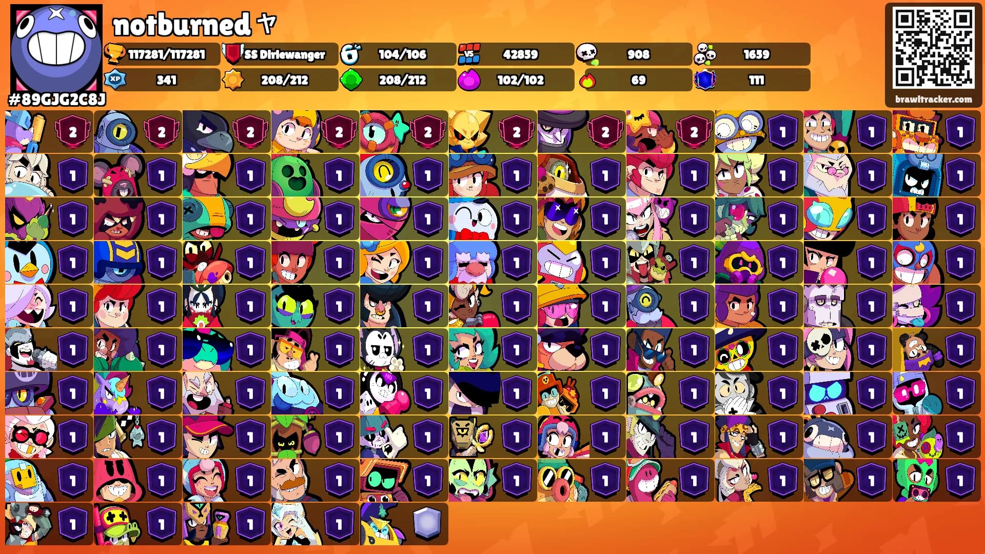 notburnedャ's Ranks