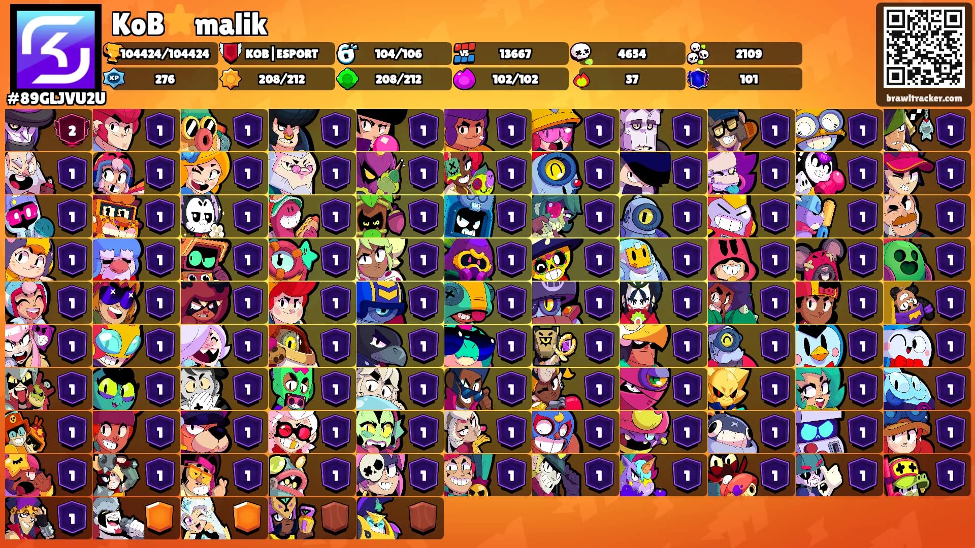 KoB⭐️malik's Ranks