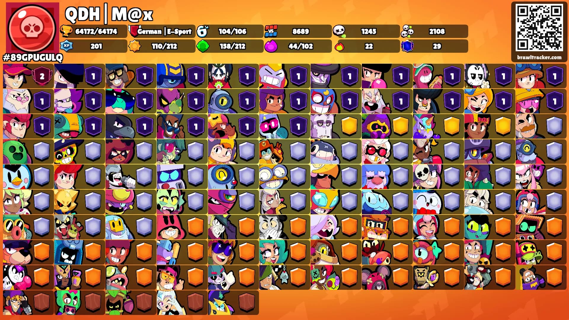 QDH|M@x's Ranks