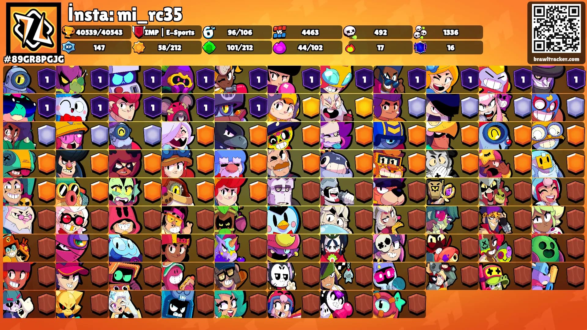 İnsta: mi_rc35's Ranks