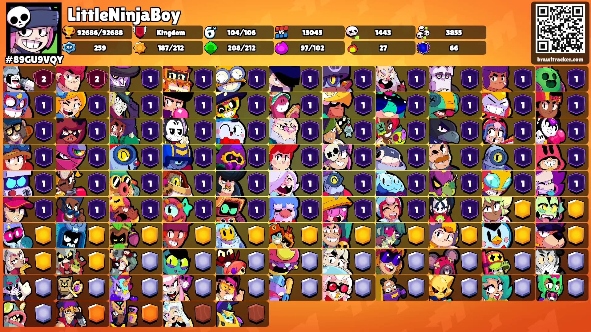 LittleNinjaBoy's Ranks