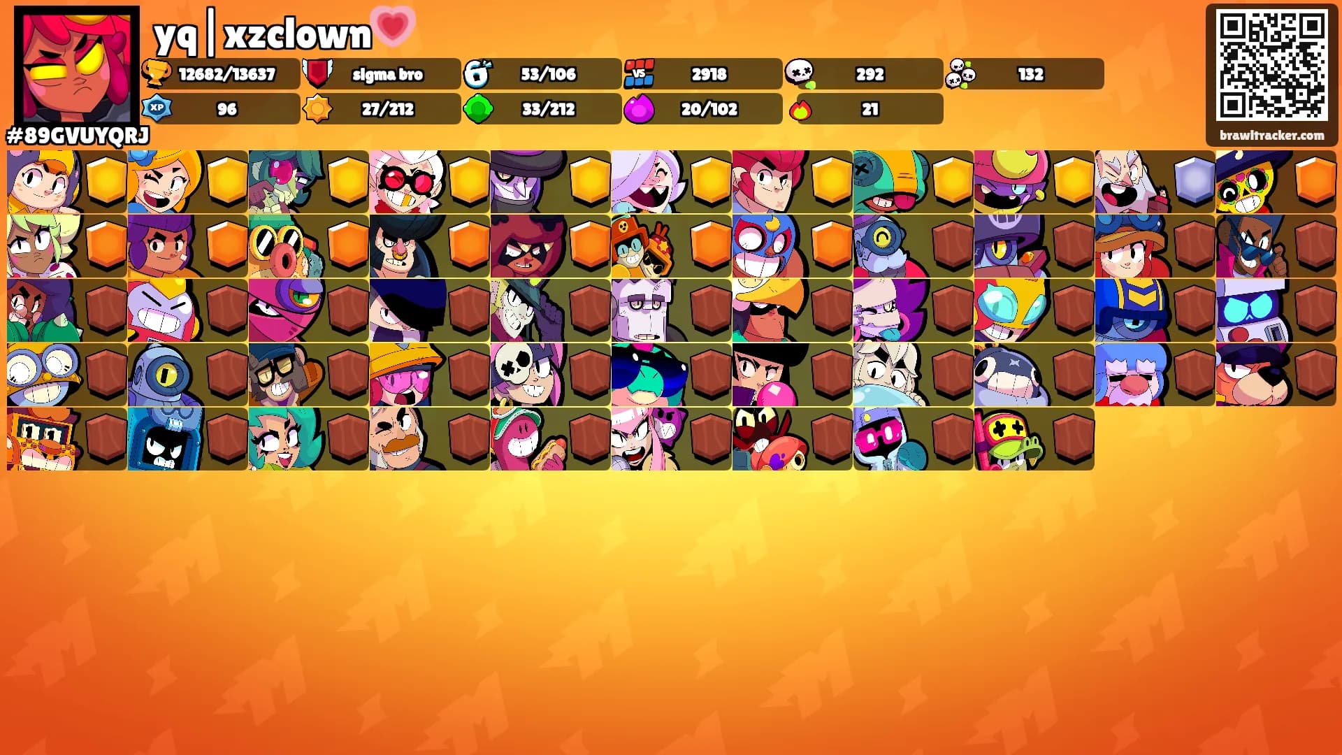 yq|xzclown💗's Ranks